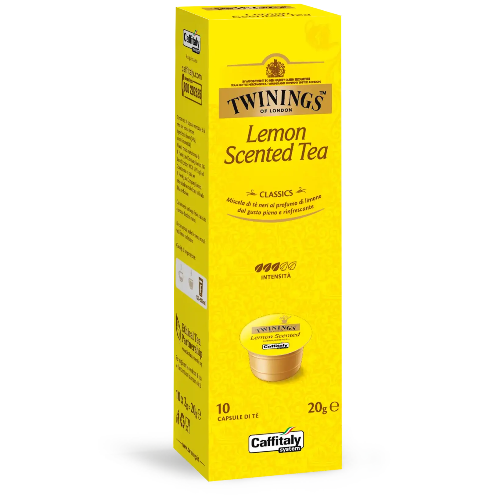 CAFFITALY Thé au citron (10 capsules)