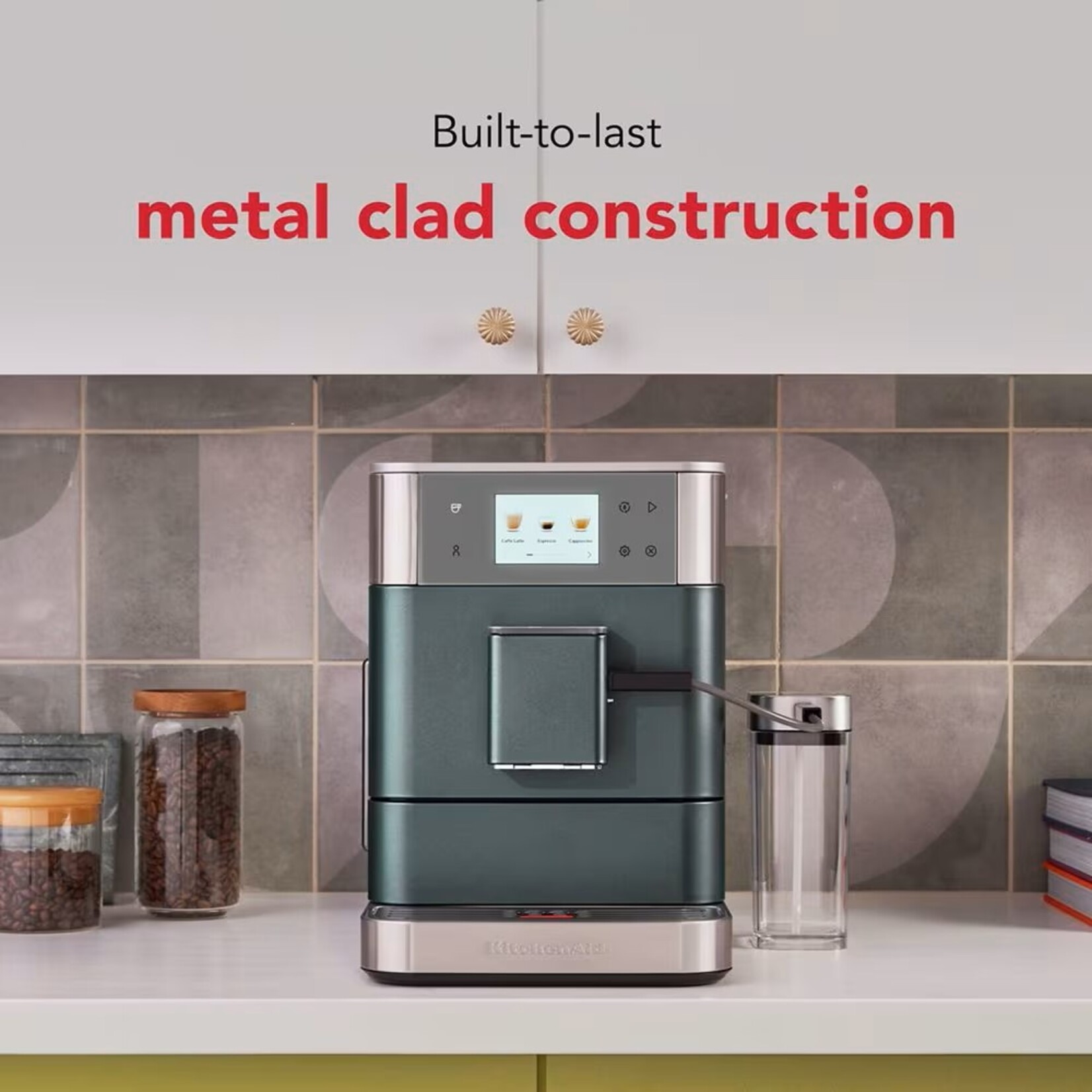 KITCHENAID Machine à espresso entièrement automatique KF7 - Genévrier (disponible en commande spéciale)
