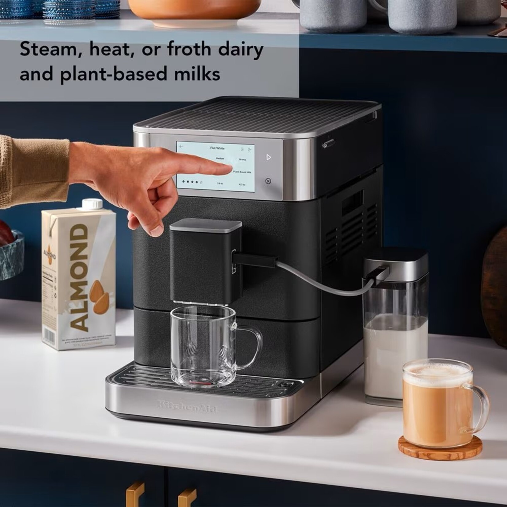 KITCHENAID Machine à espresso entièrement automatique KF8 - Fonte noire (disponible en commande spéciale)