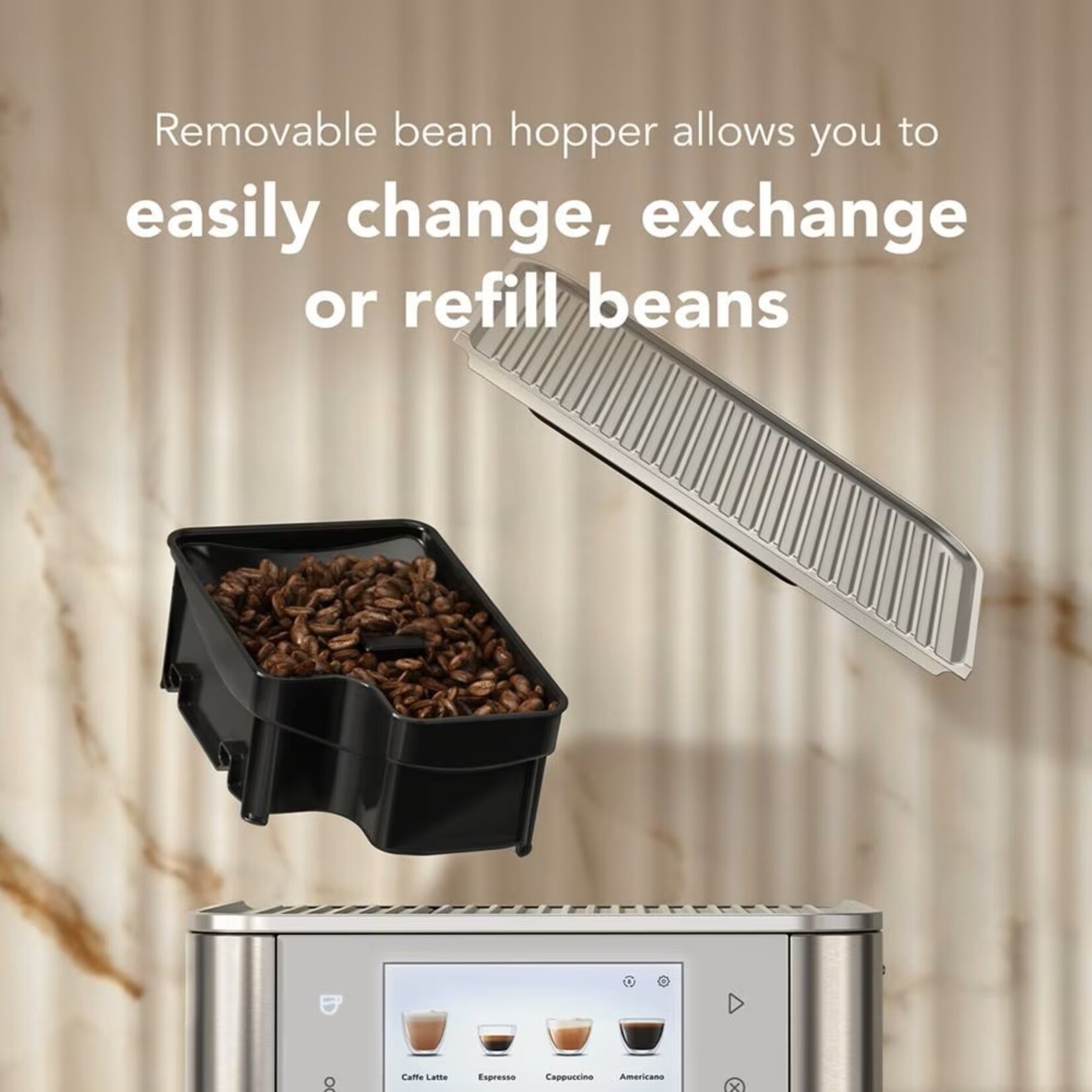 KITCHENAID Machine à espresso entièrement automatique KF8 - Porcelaine (disponible en commande spéciale)