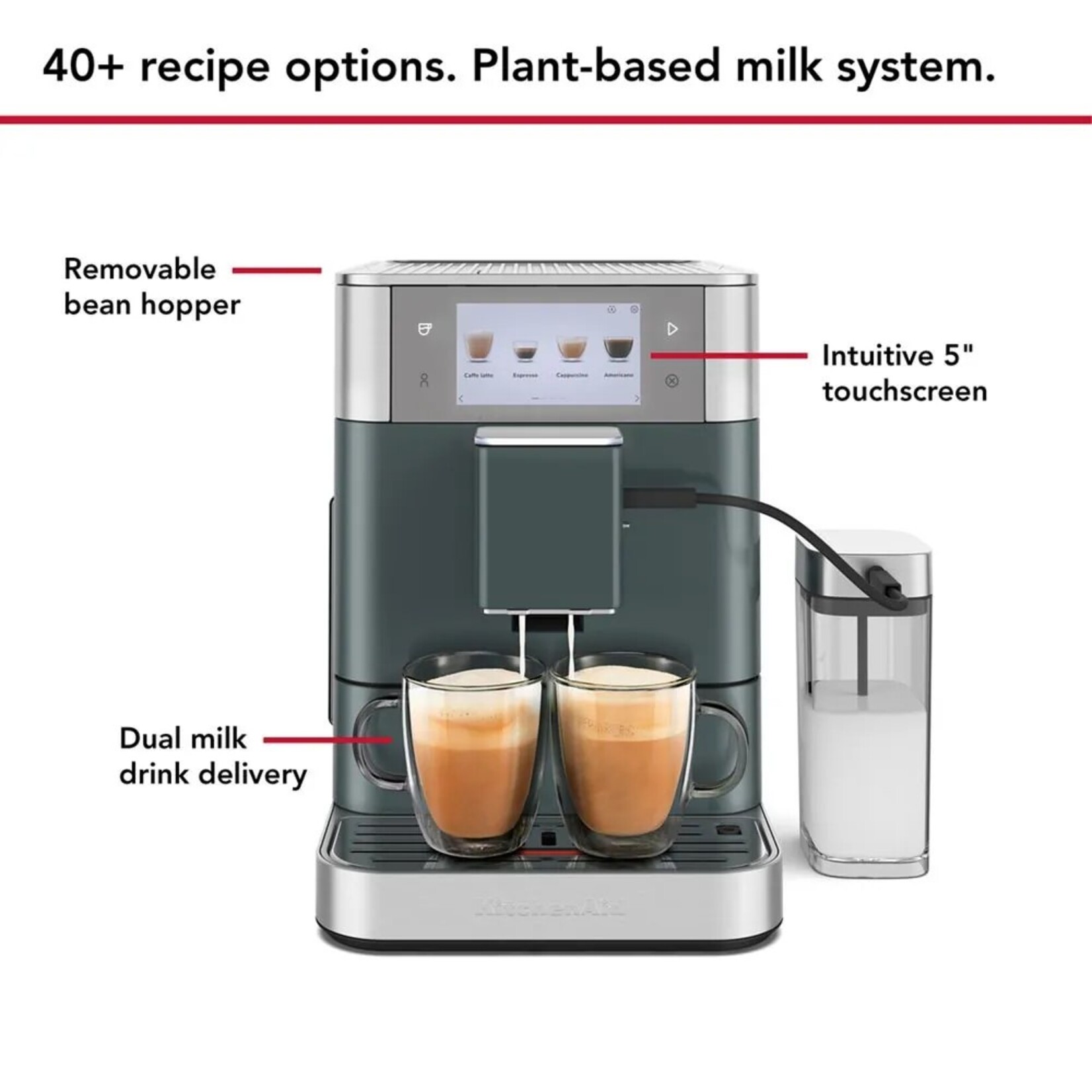 KITCHENAID Machine à espresso entièrement automatique KF8 - Genévrier (disponible en commande spéciale)