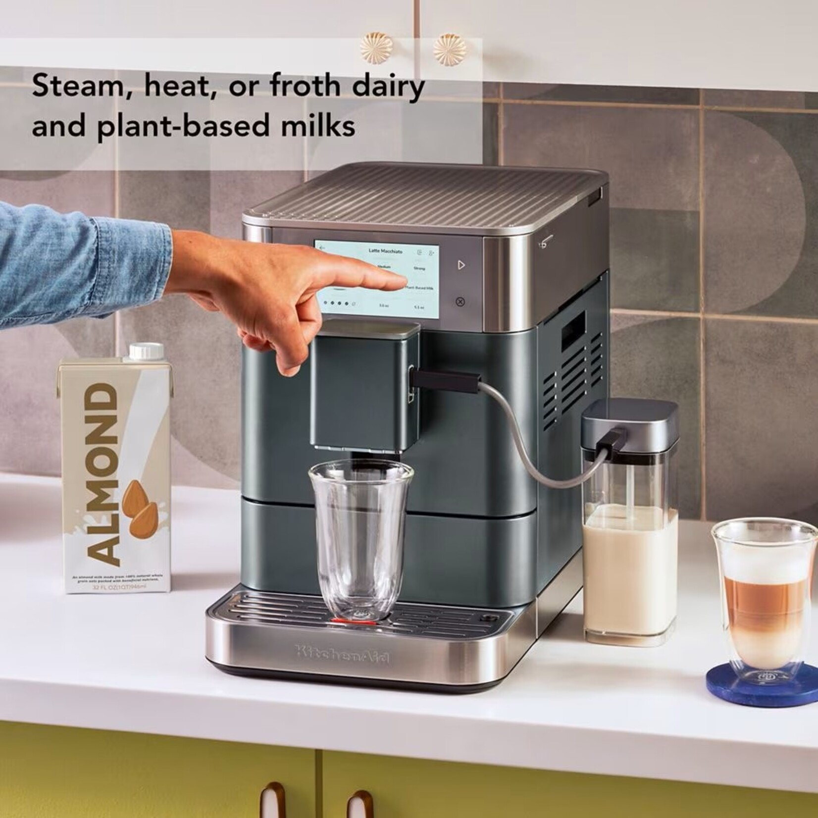 KITCHENAID Machine à espresso entièrement automatique KF8 - Genévrier (disponible en commande spéciale)