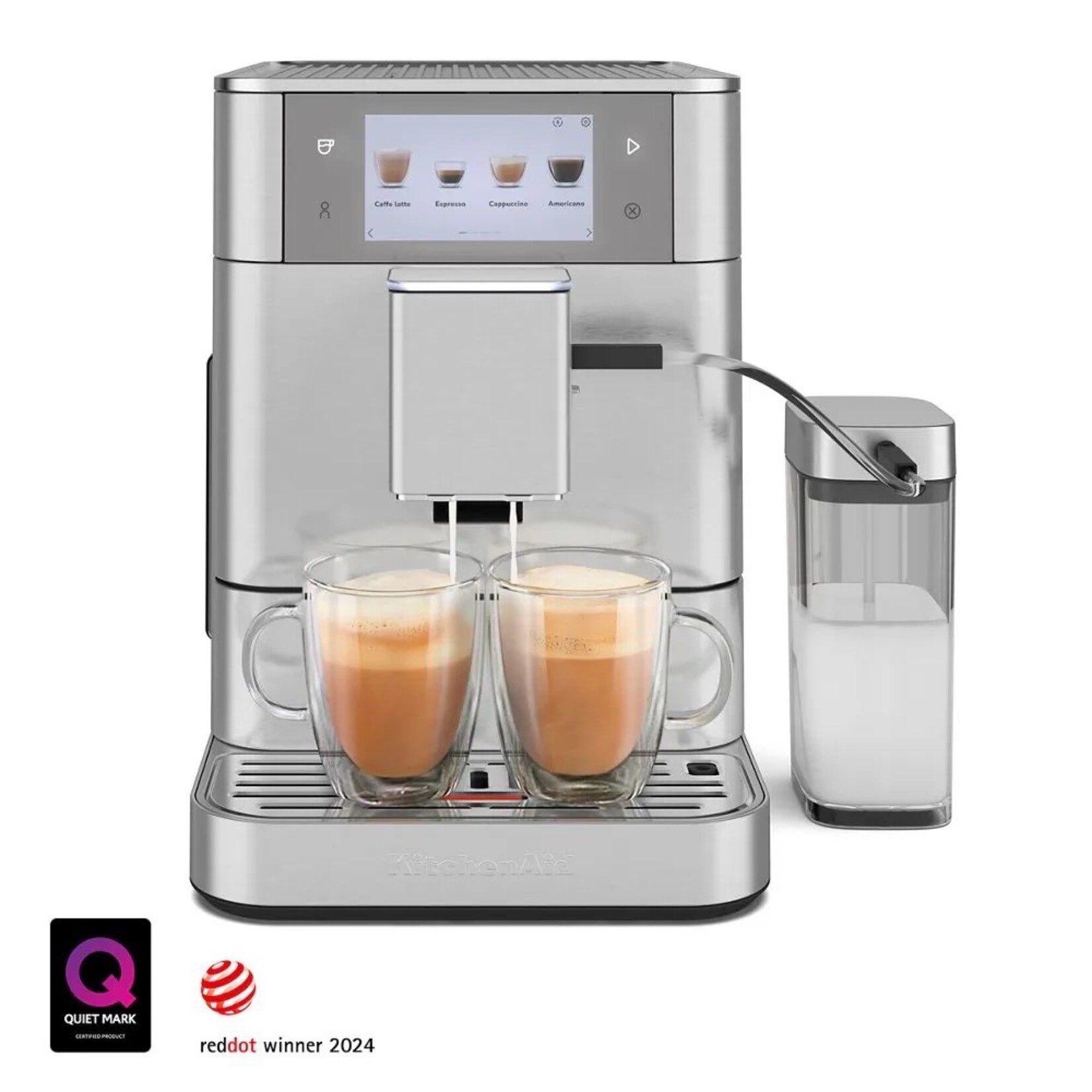 KITCHENAID Machine à espresso entièrement automatique KF8 - Inox (disponible en commande spéciale)