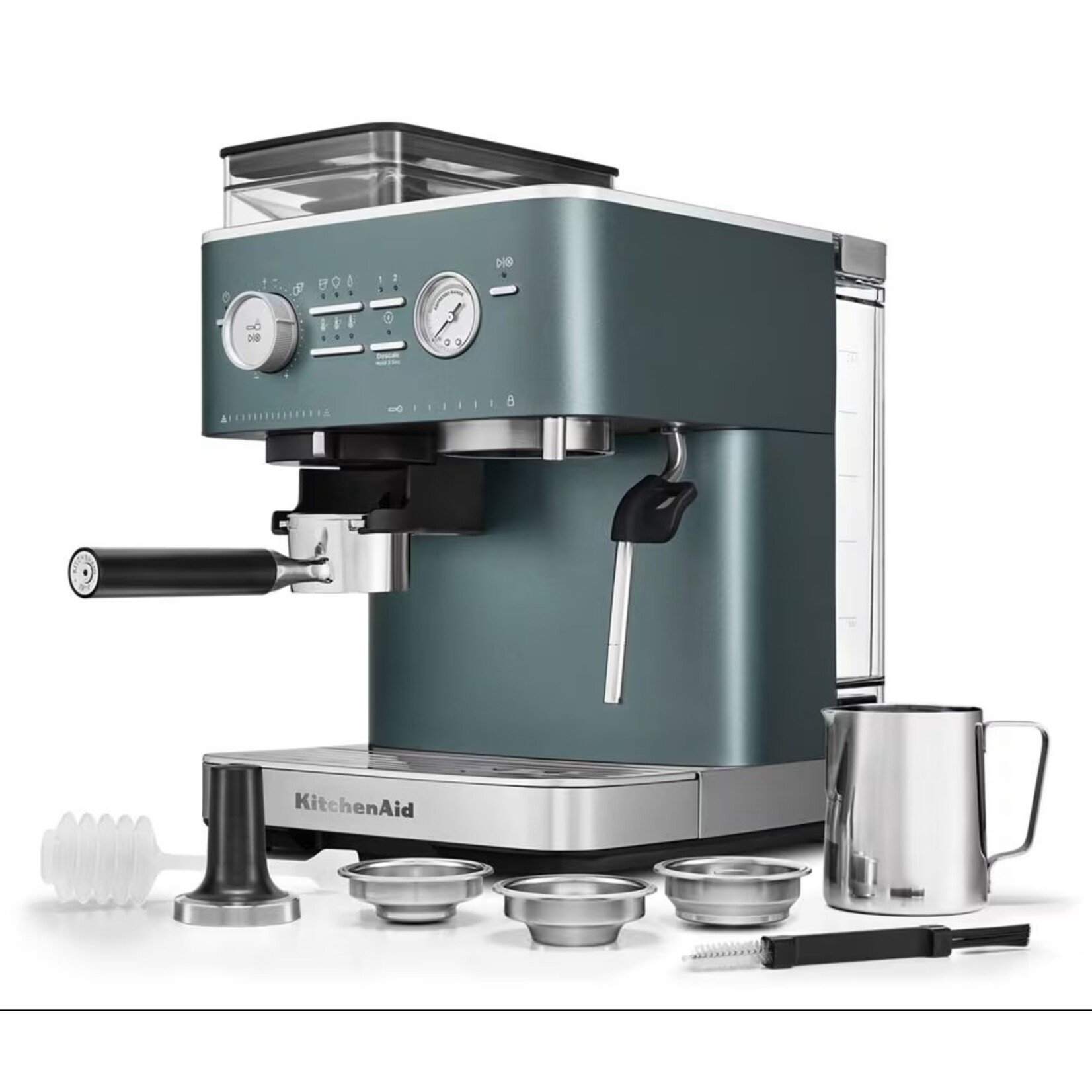 KITCHENAID Machine à espresso semi-automatique avec moulin à meule - Genévrier (disponible en commande spéciale)