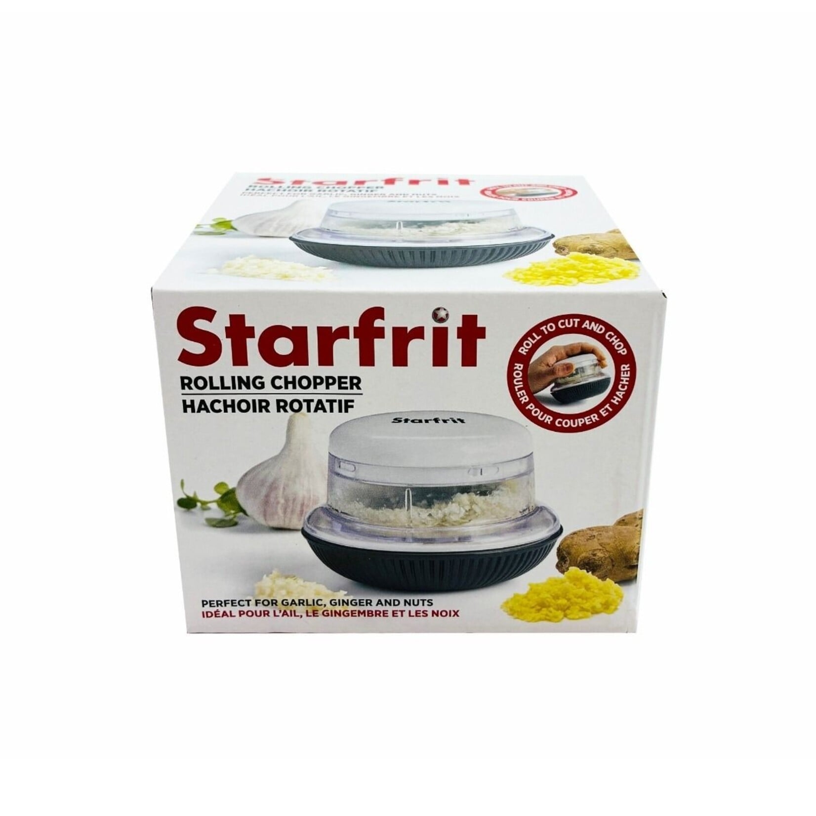 STARFRIT Mini hachoir à base rotative