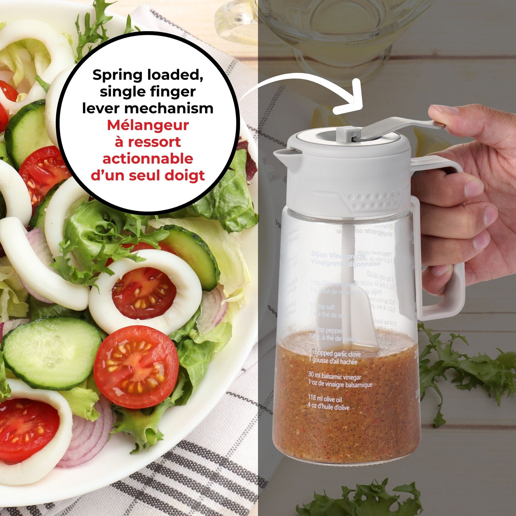 STARFRIT Mélangeur à vinaigrettes