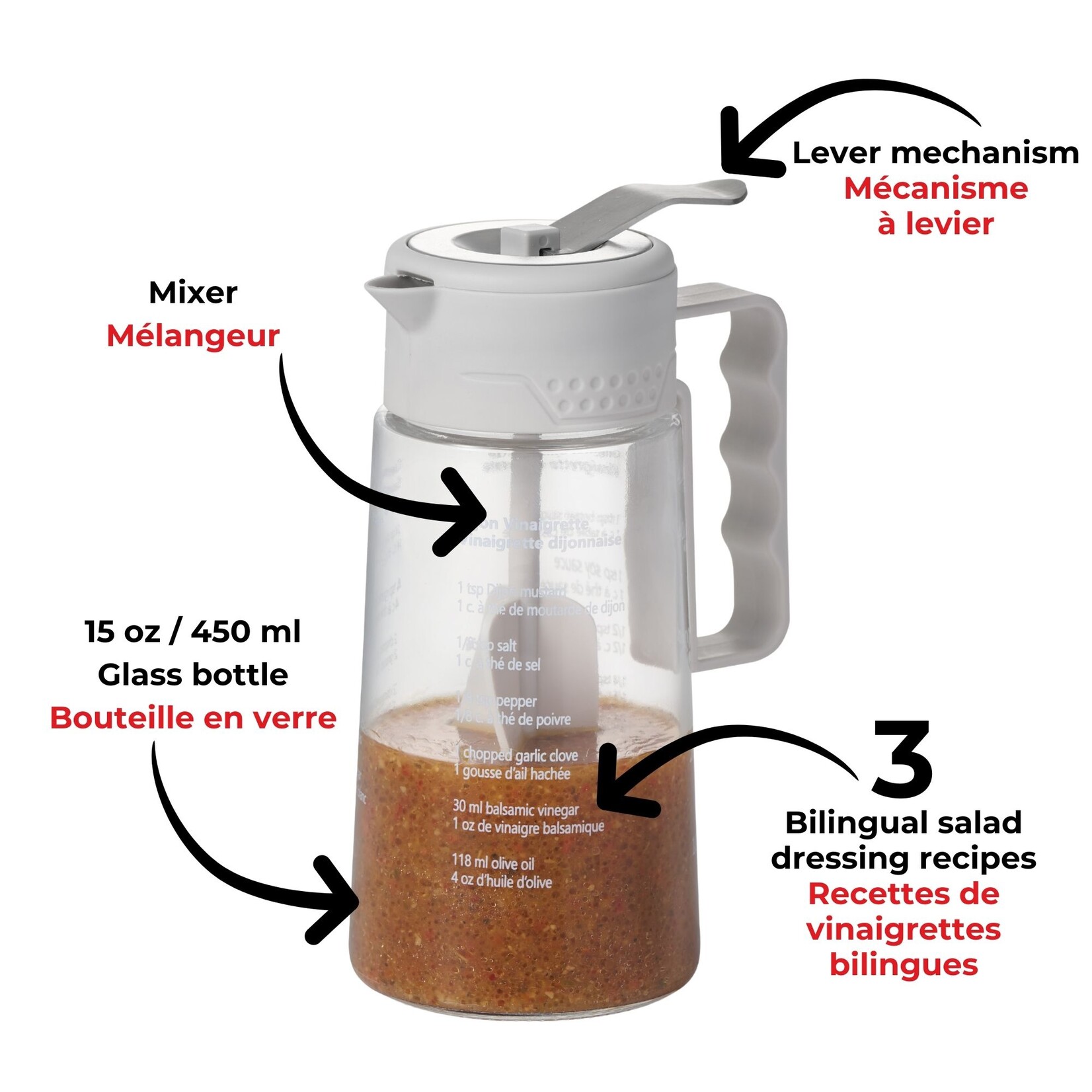 STARFRIT Mélangeur à vinaigrettes