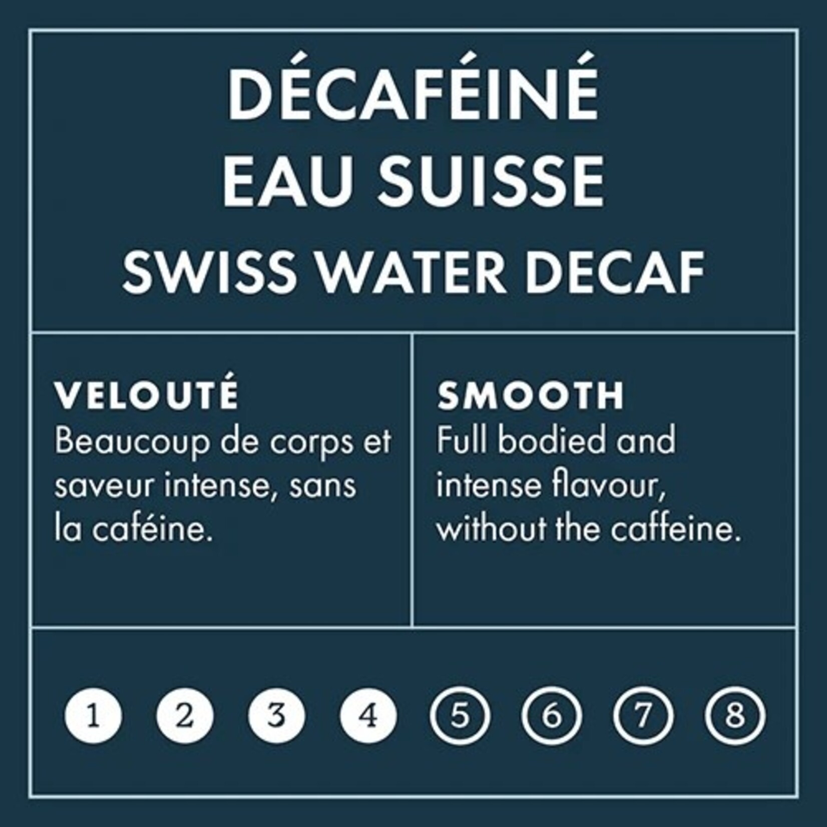 BRÛLERIE VIRGIN HILL Café DÉCAFÉINÉ Eau Suisse bio, 340g