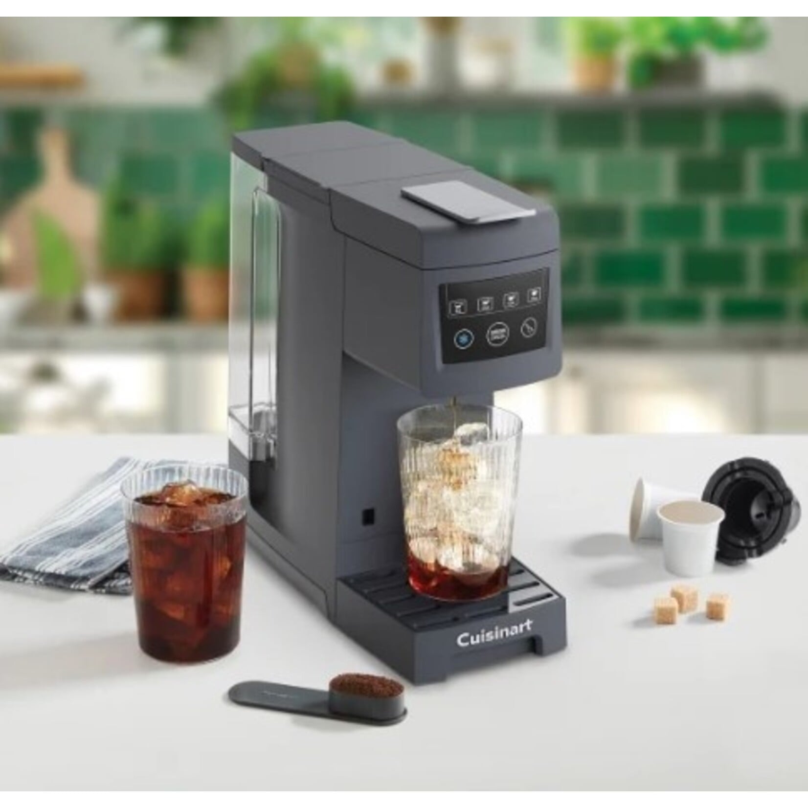 CUISINART Cafetière une tasse à la fois à infusion à chaud ou à froid