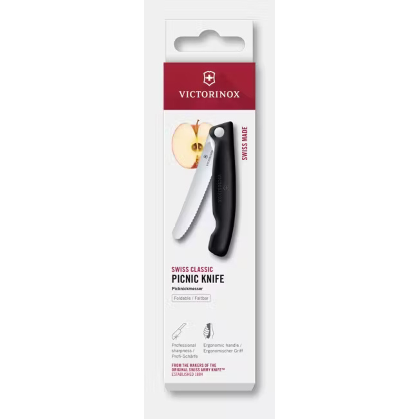 VICTORINOX Couteau à steak de pique-nique Swiss Classic, 11 cm