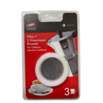 VEV VIGANO Ensemble joint (3) et filtre moka 3-4T