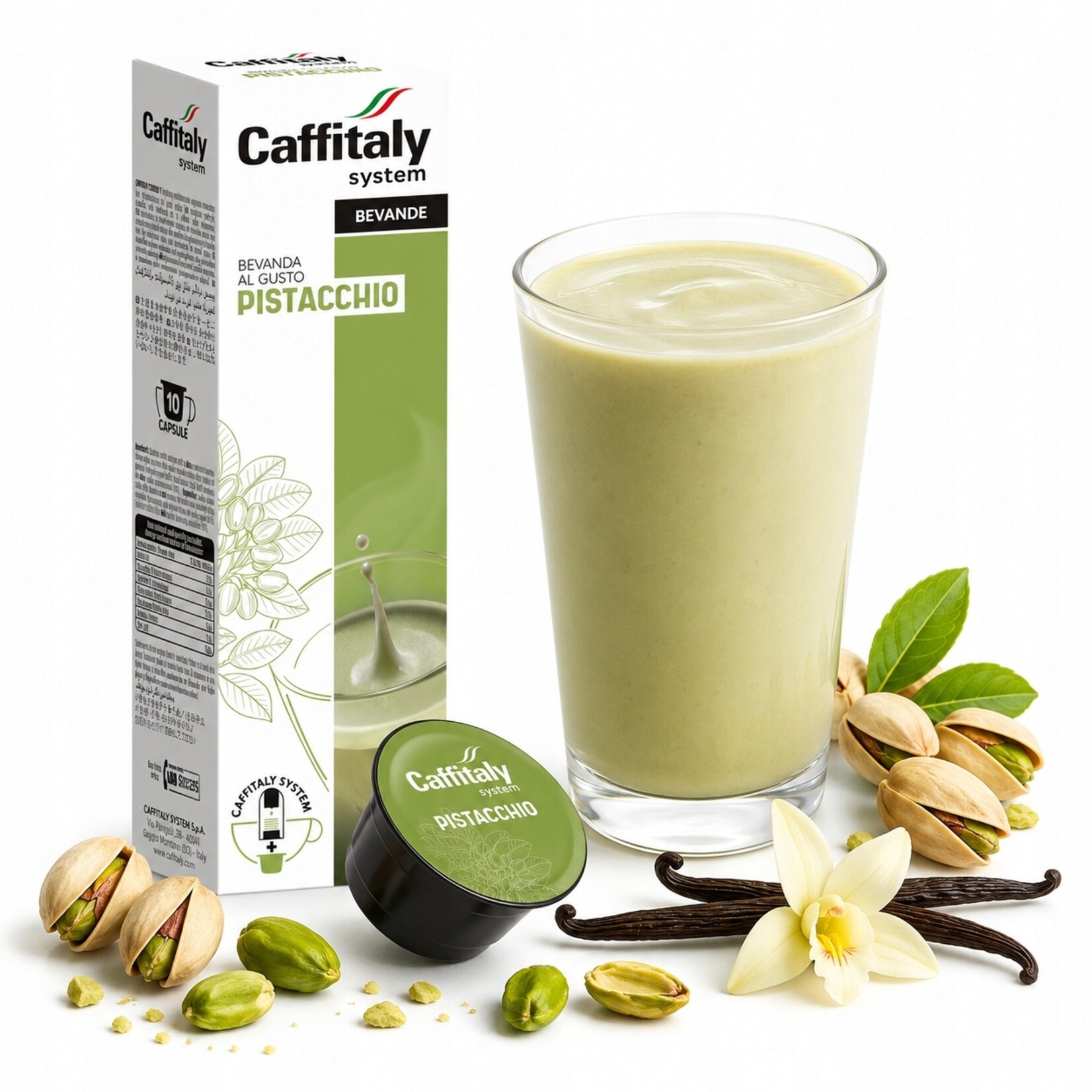 CAFFITALY Capsules Pistacchio - Pistache (10 capsules)