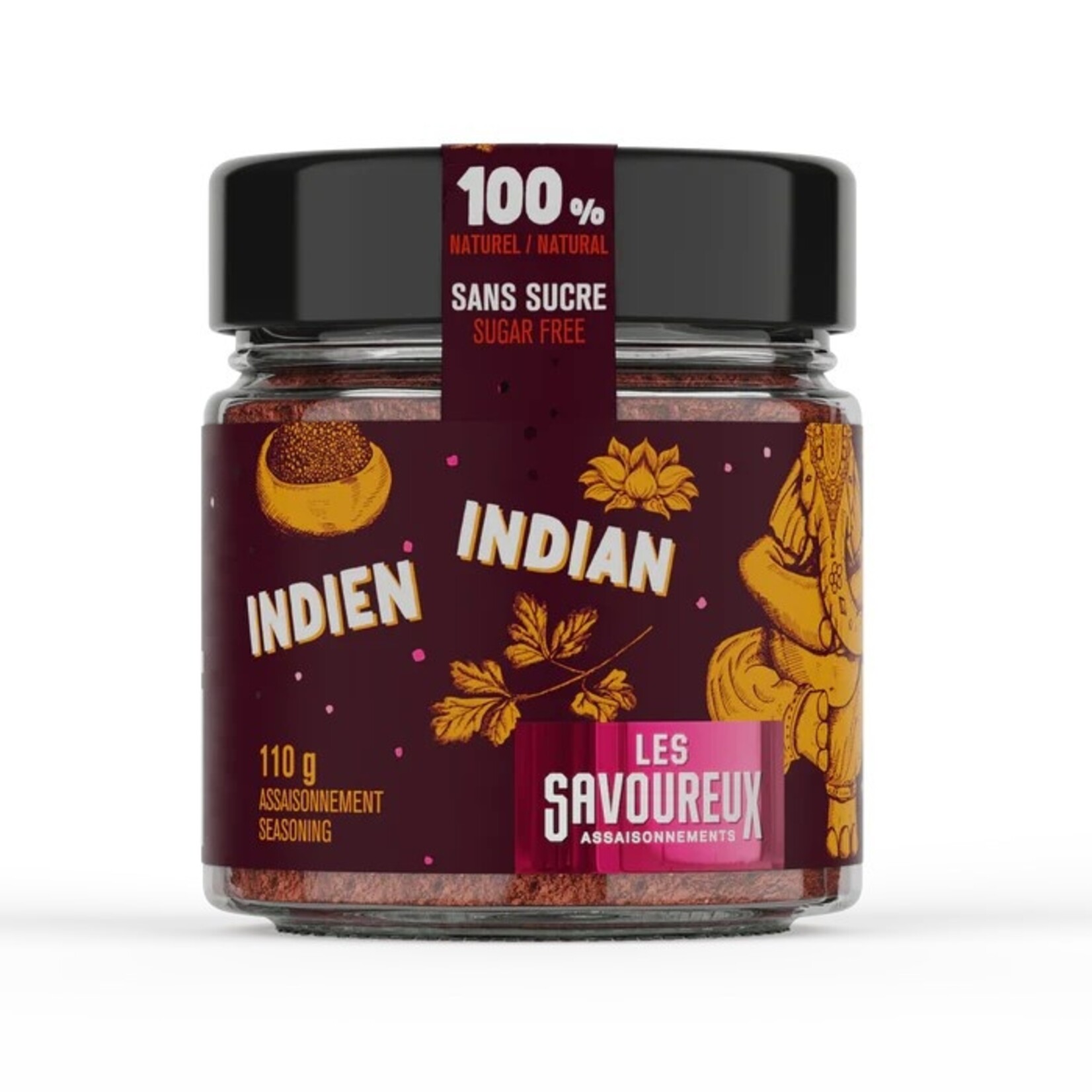 LES SAVOUREUX Assaisonnement Indien, 110G