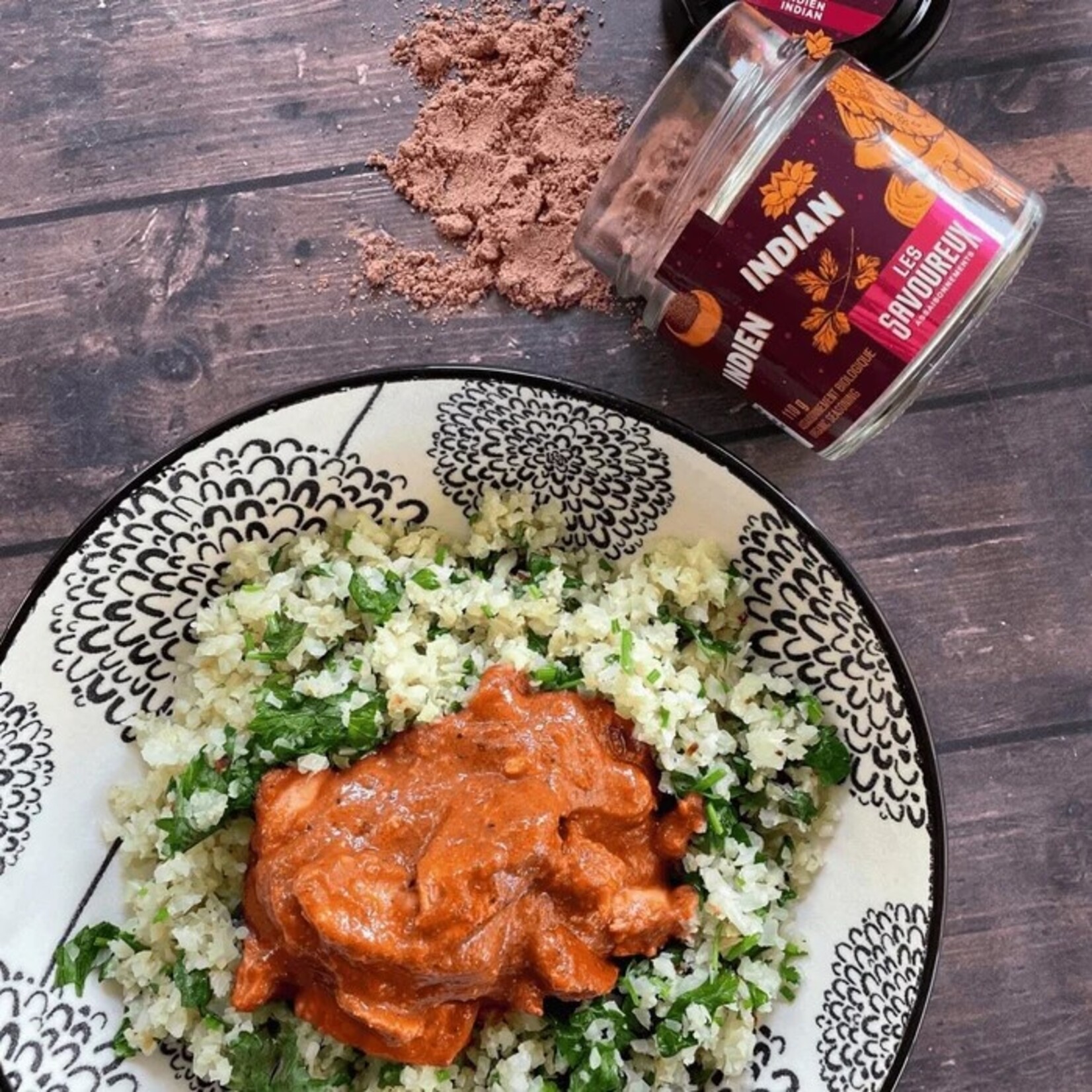 LES SAVOUREUX Assaisonnement Indien, 110G