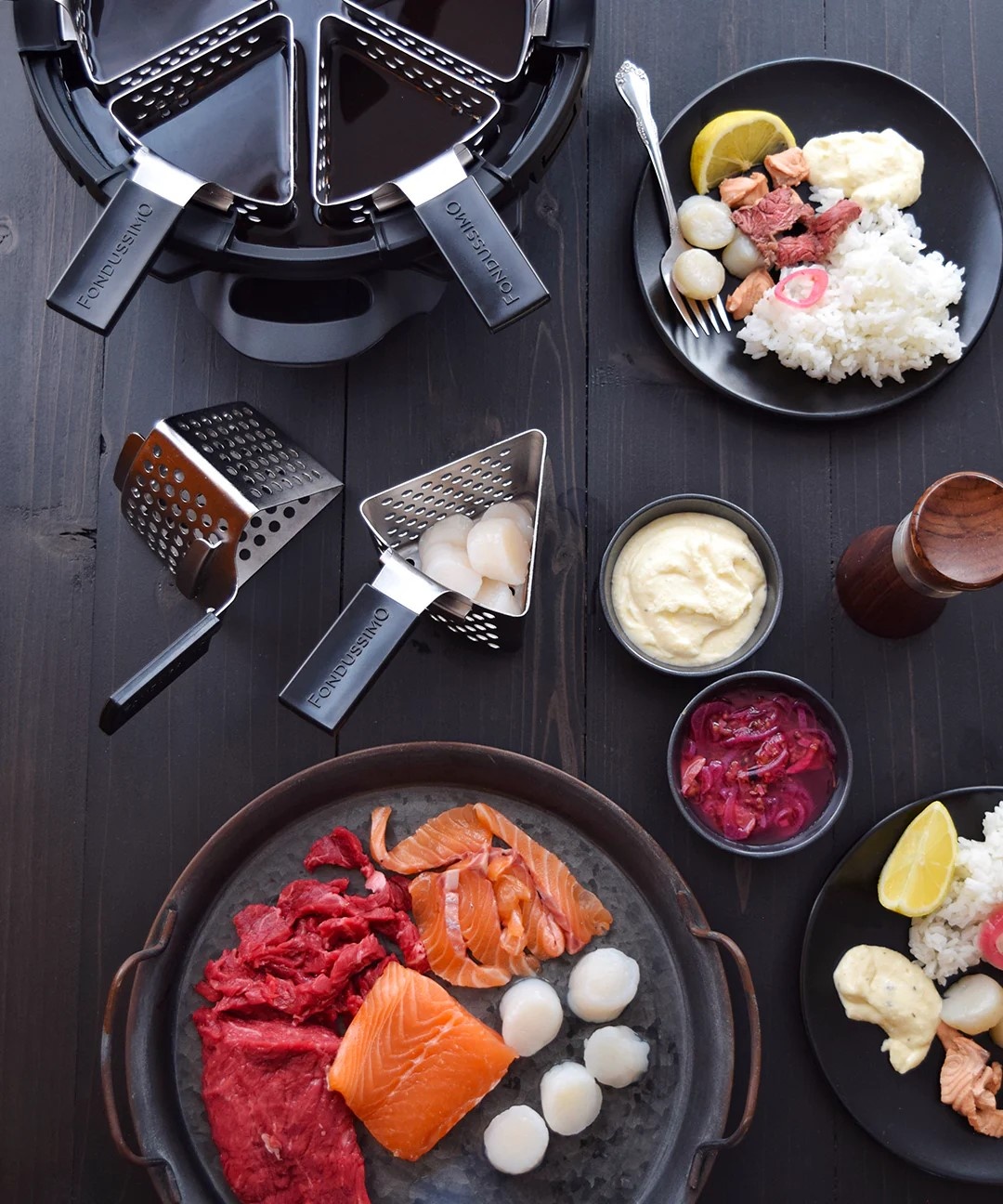 The Red Wine Fondue
