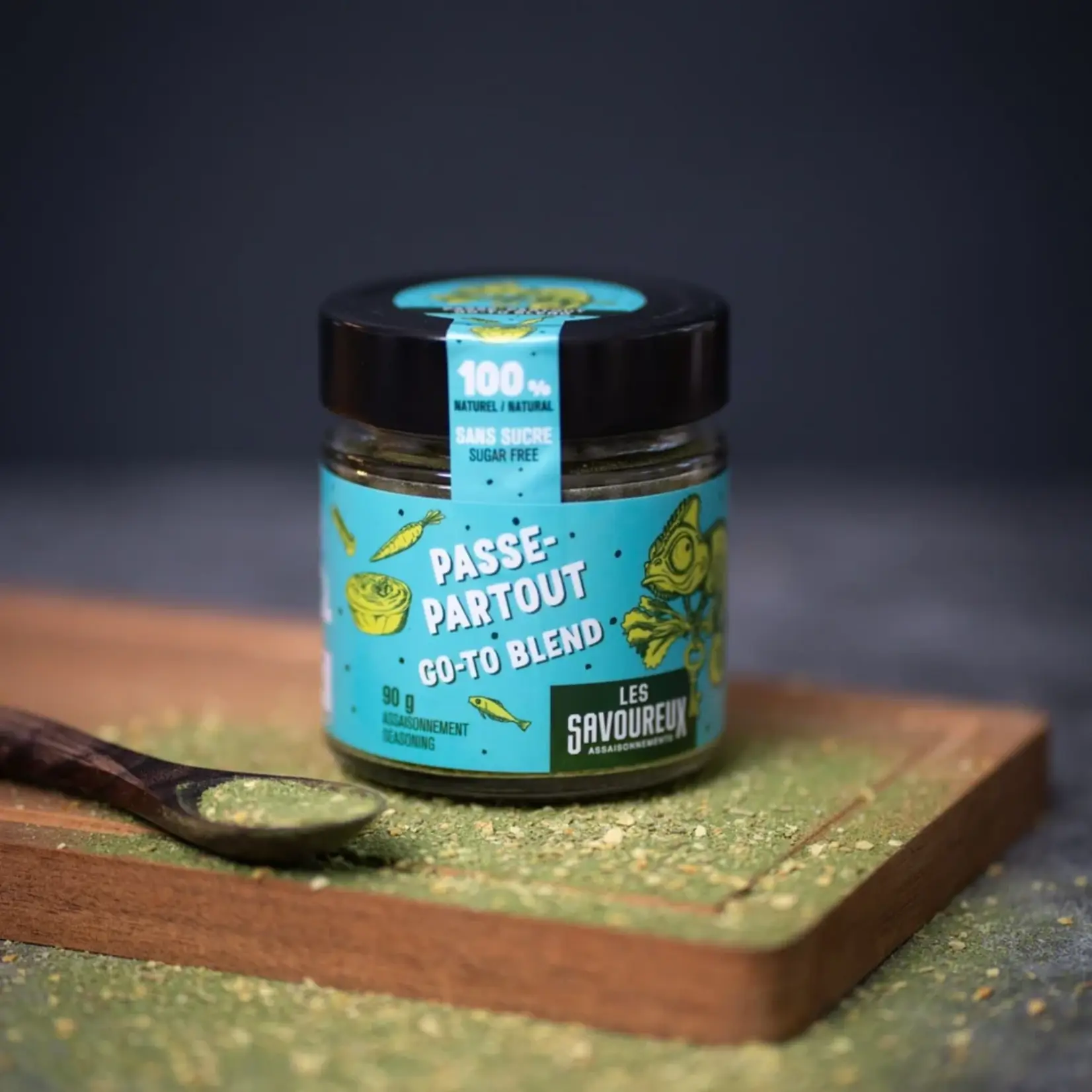 LES SAVOUREUX ASSAISONNEMENT PASSE-PARTOUT, 90G