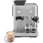 KITCHENAID Machine à espresso semi-automatique avec moulin à meule - Inox