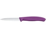 VICTORINOX Couteau d'office 3¼  Violet Dentelé