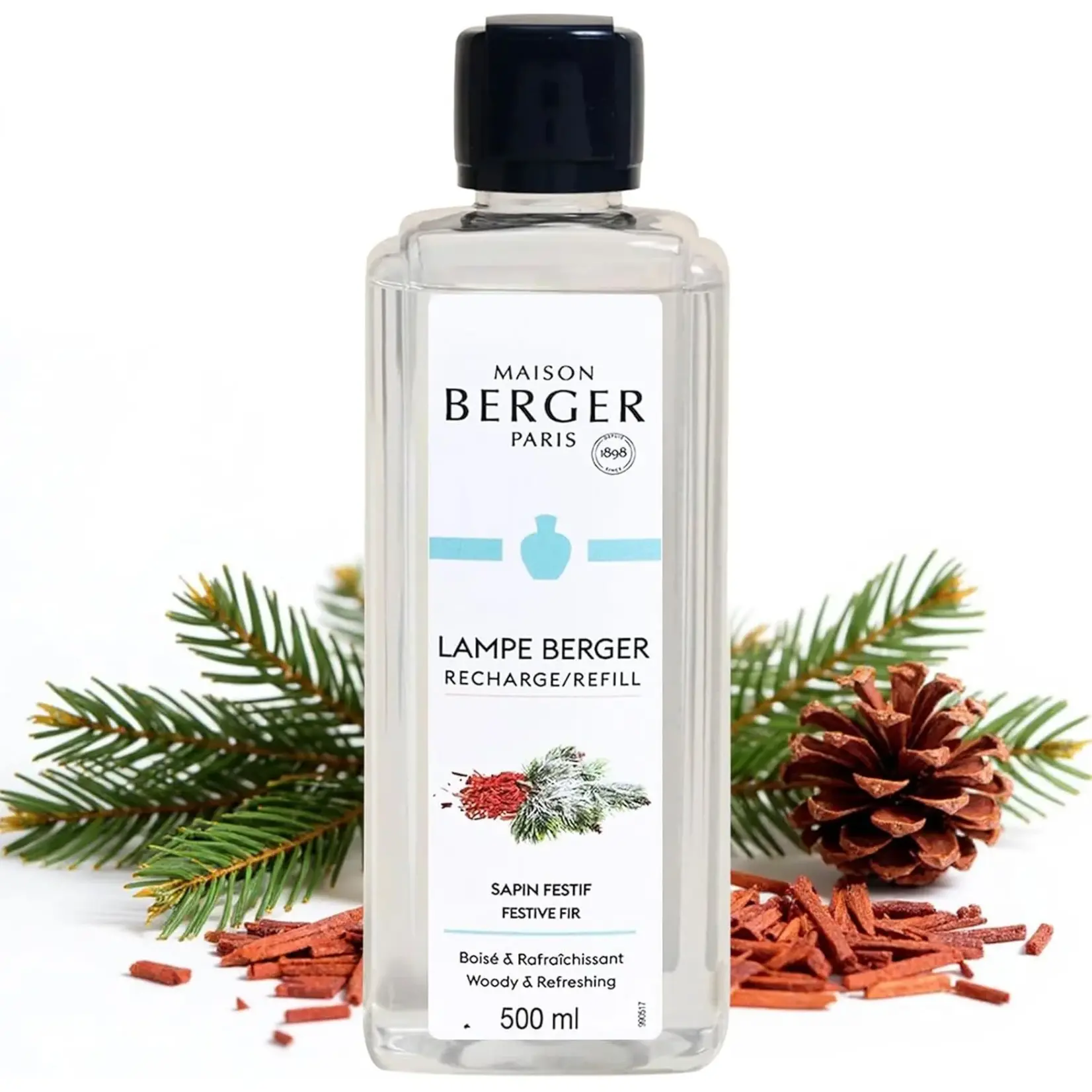 LAMPE BERGER Festive Fir Fragrance Lamp Refill 1L