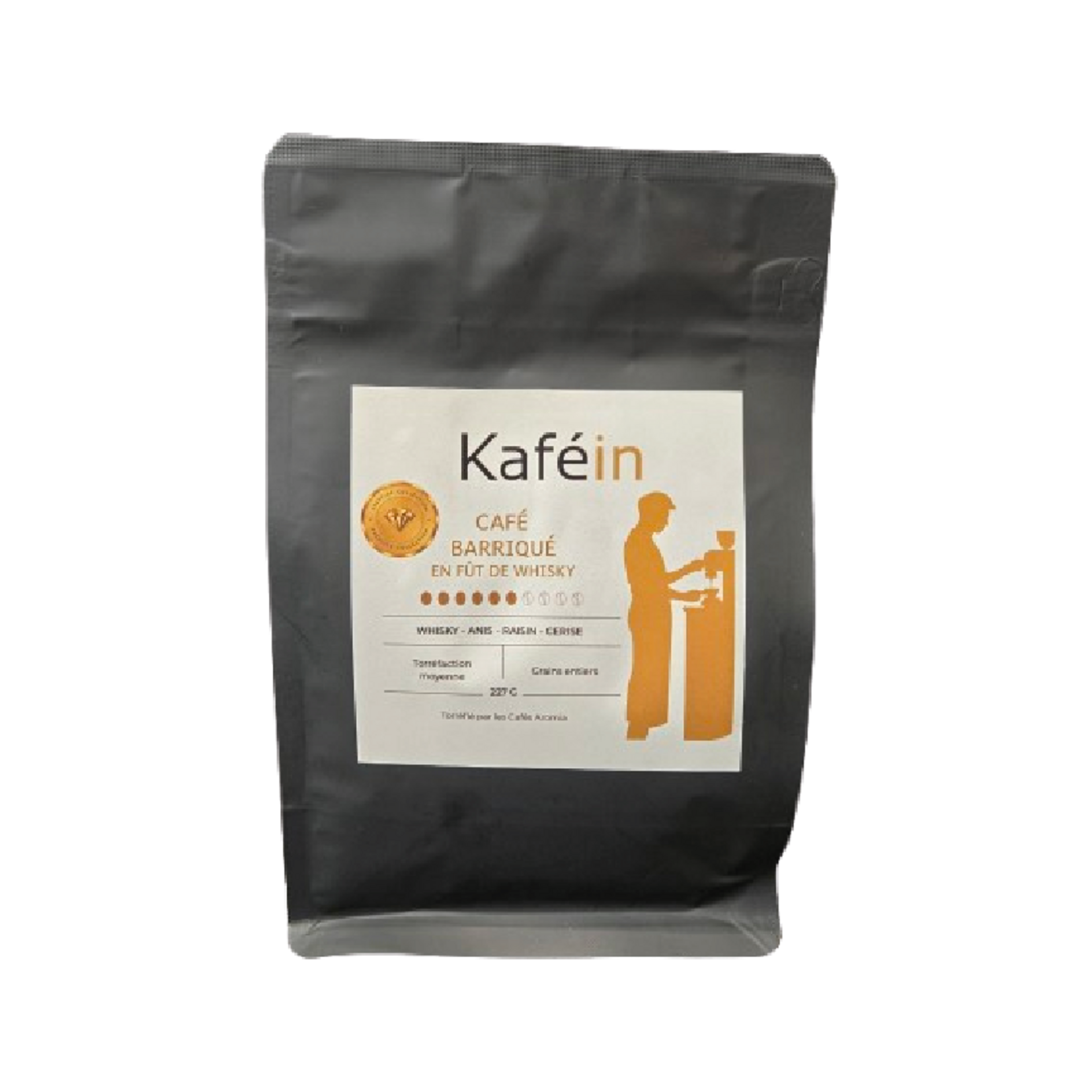 KAFÉIN Barriqué Prestige Collection Coffee – 227g Whole Bean
