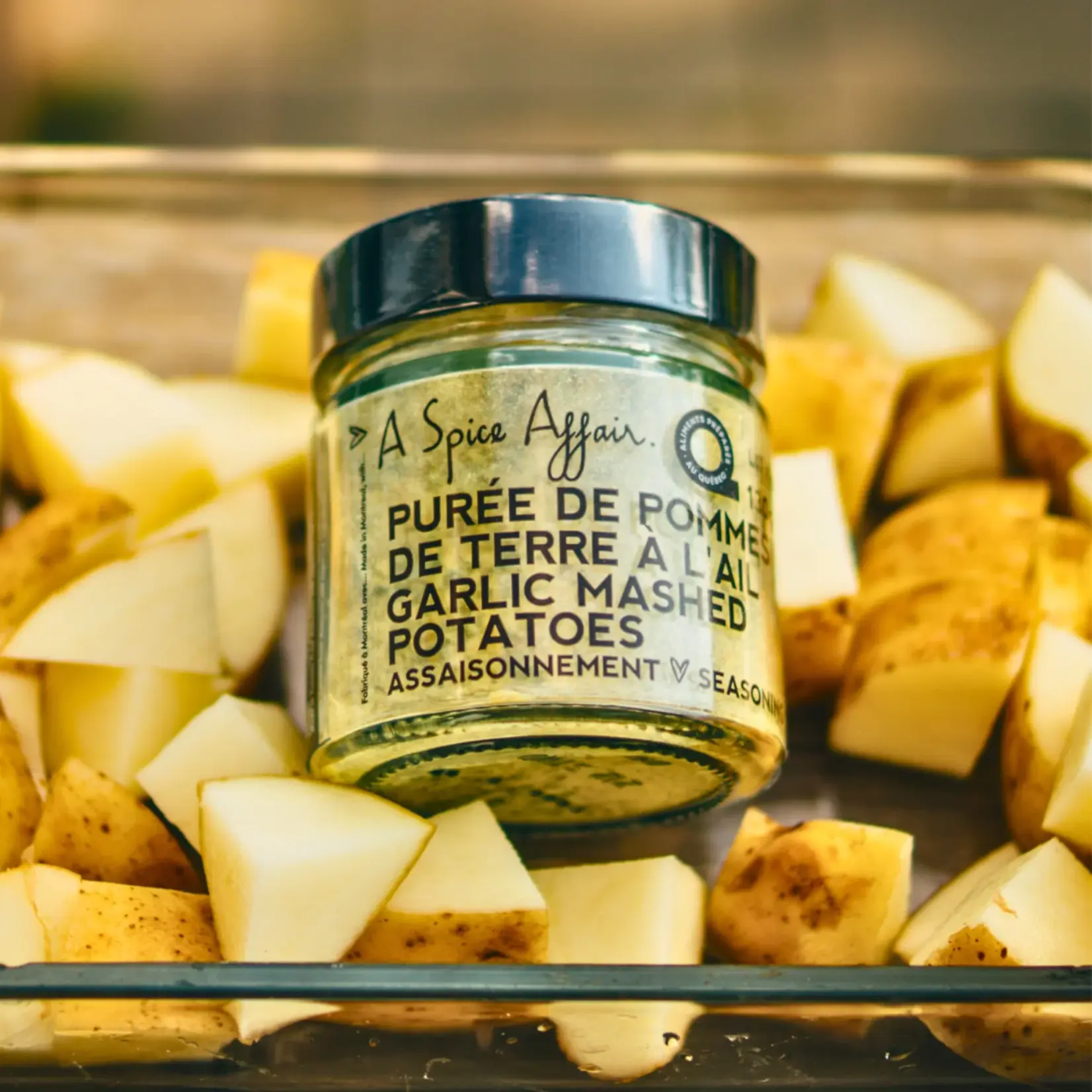 SPICE AFFAIR Assaisonnement Purée de Pommes de Terres à l'Ail 130G