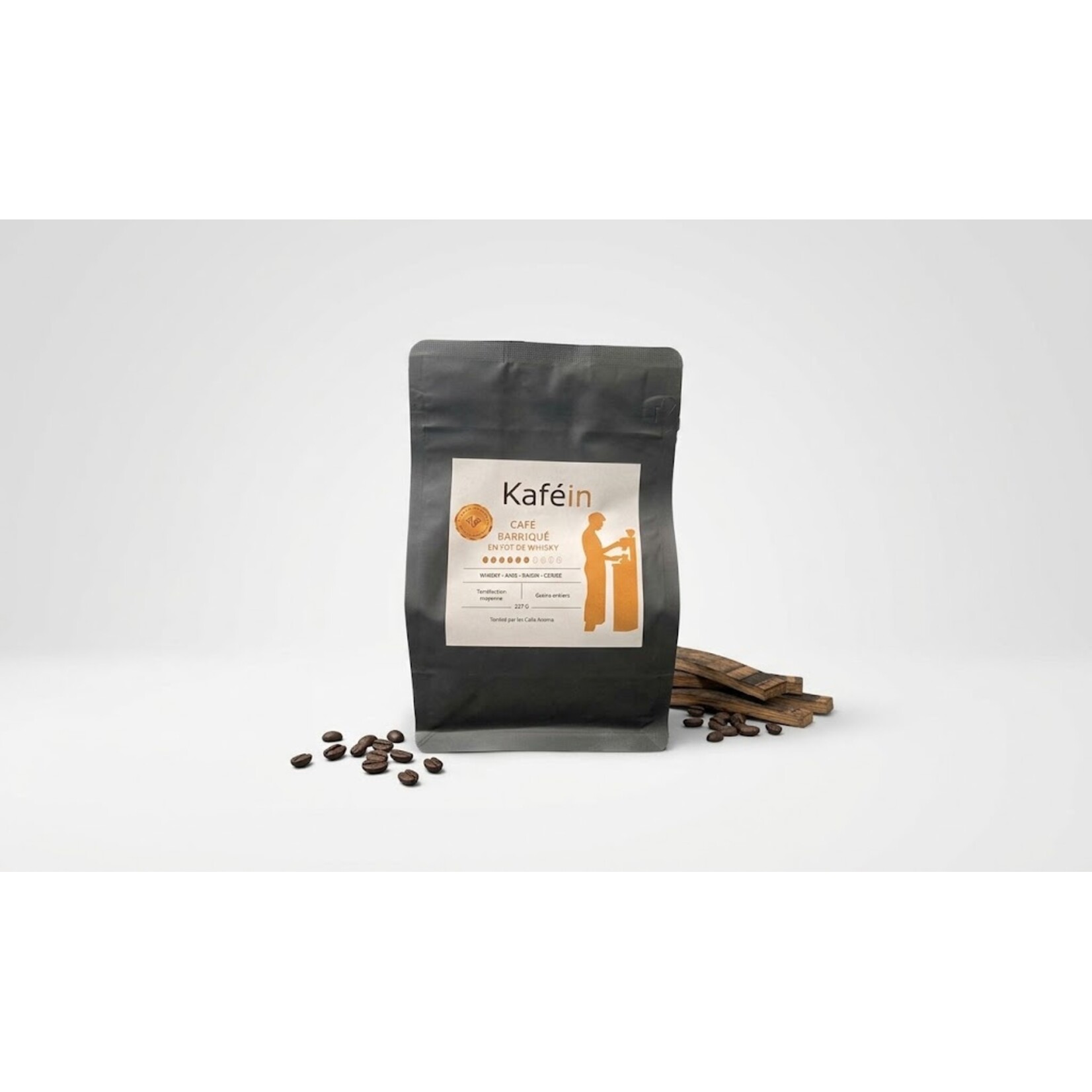 KAFÉIN Barriqué Prestige Collection Coffee – 227g Whole Bean