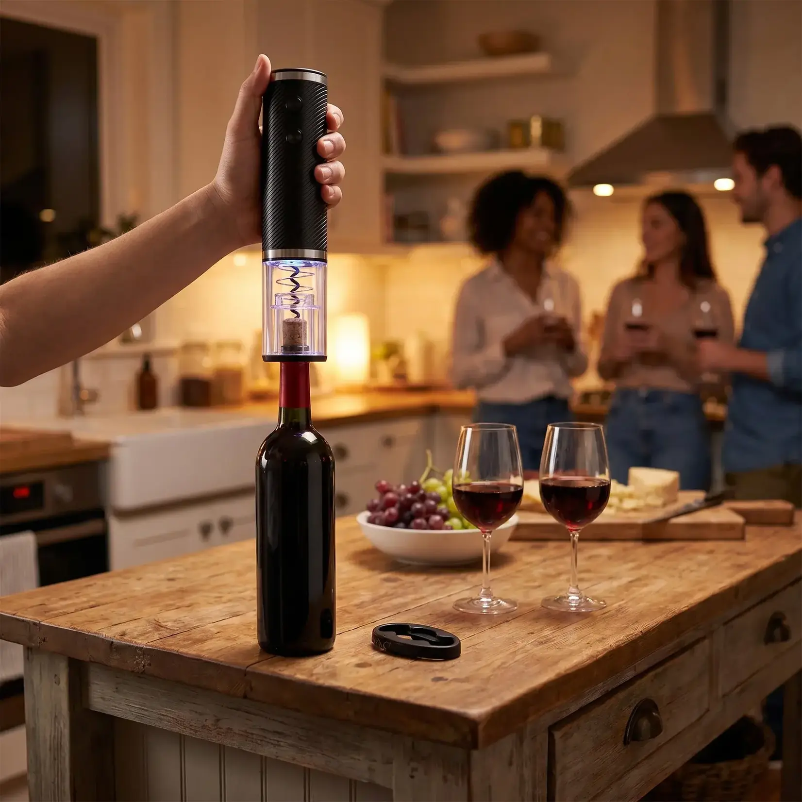 JS GOURMET Rechargeable Bottle Opener