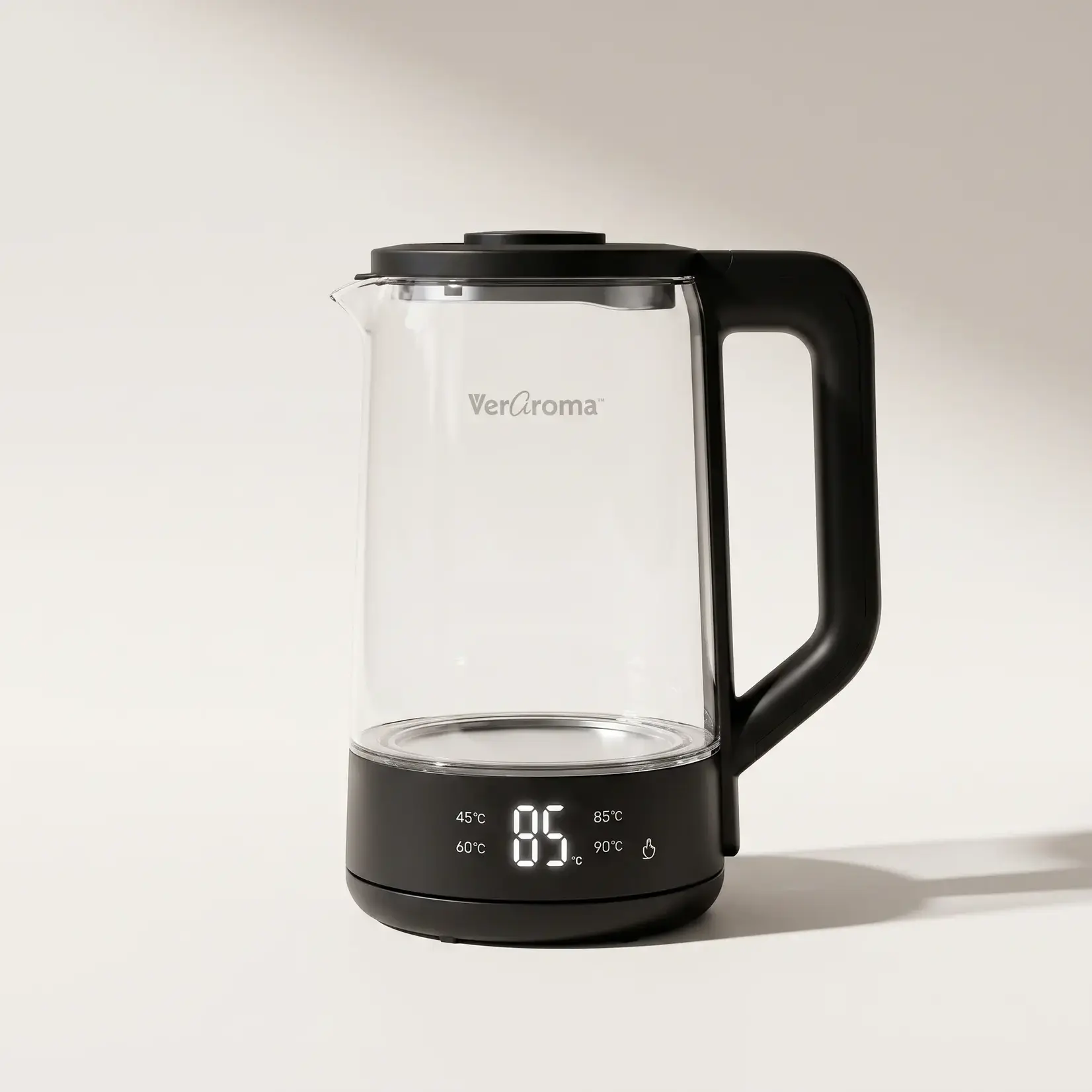 JS GOURMET Wi-Fi Glass Kettle 1.8L