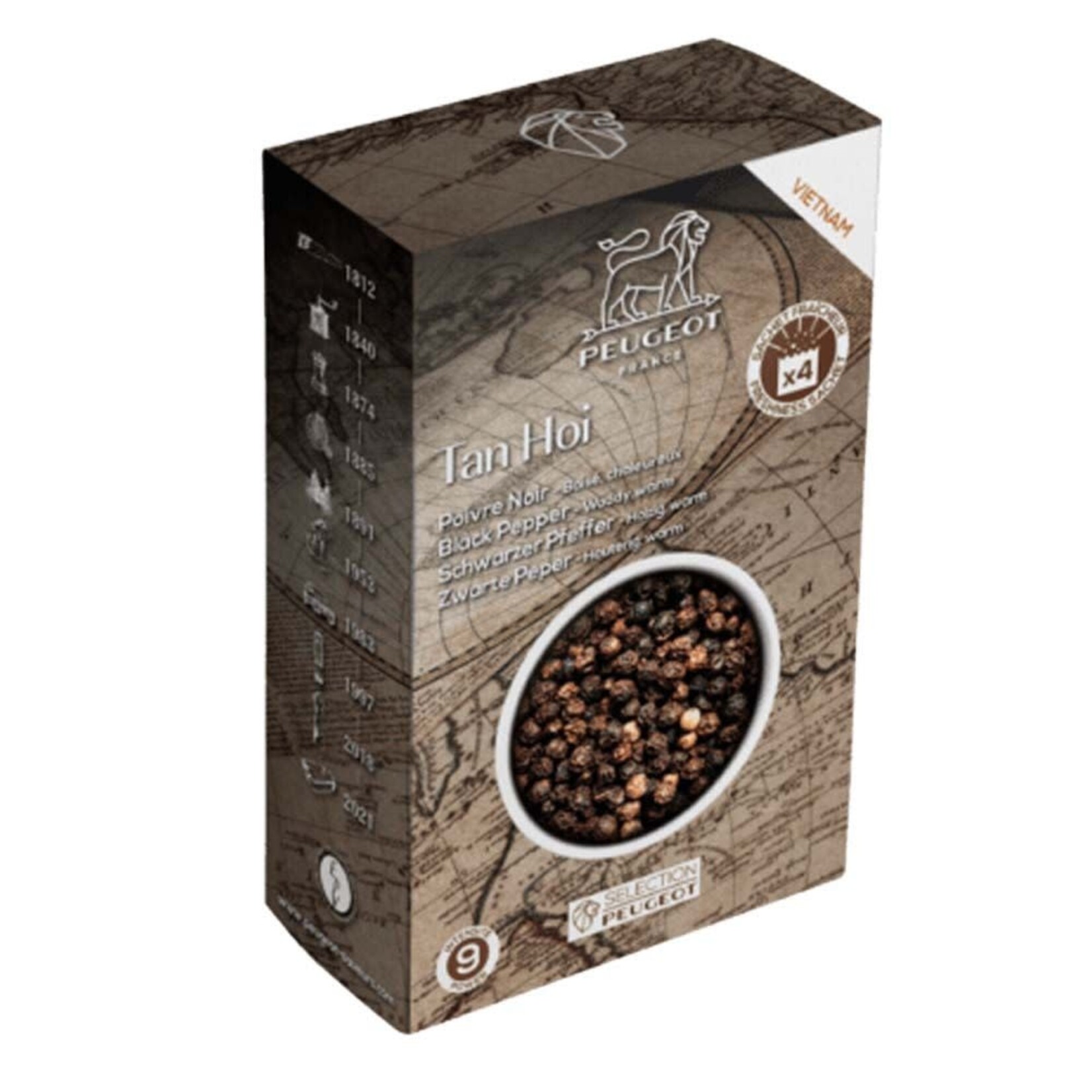PEUGEOT Vietnamese black pepper, 80g