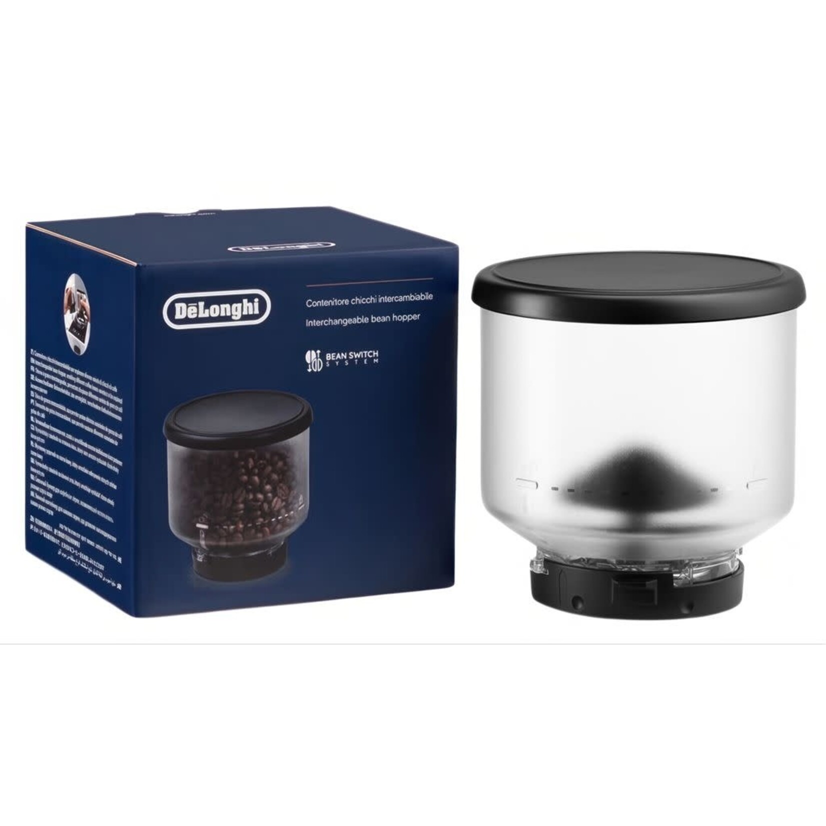 DELONGHI Interchangeable Bean Hopper for Rivelia Machines
