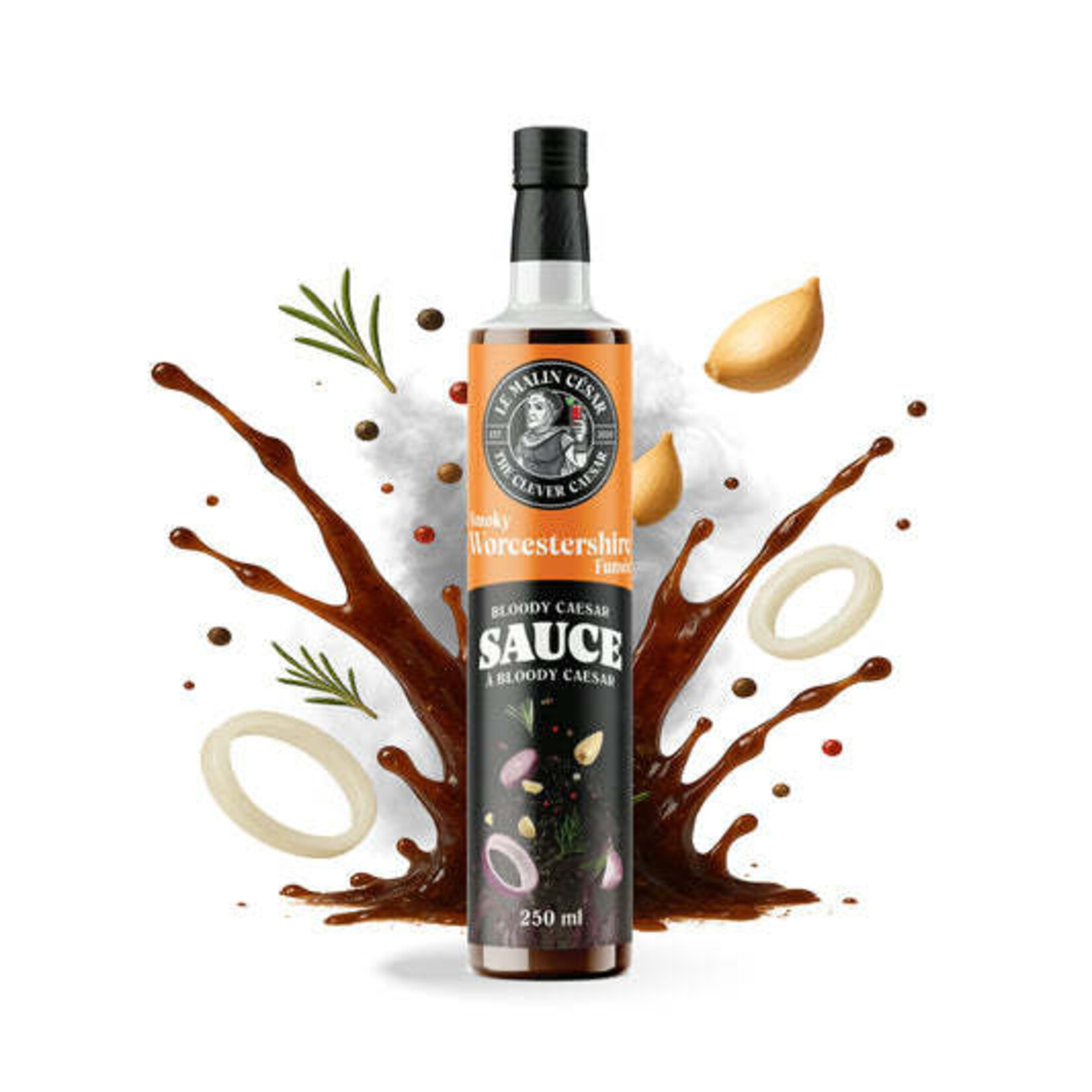 LE MALIN CESAR Sauce Worcestershire Fumée 250ML