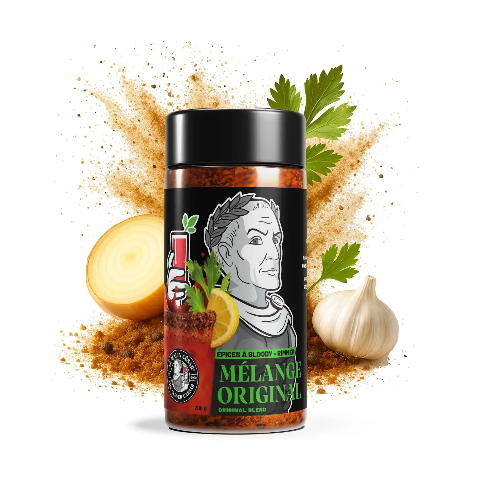 LE MALIN CESAR Épice à Bloody Caesar – Mélange Original  200G