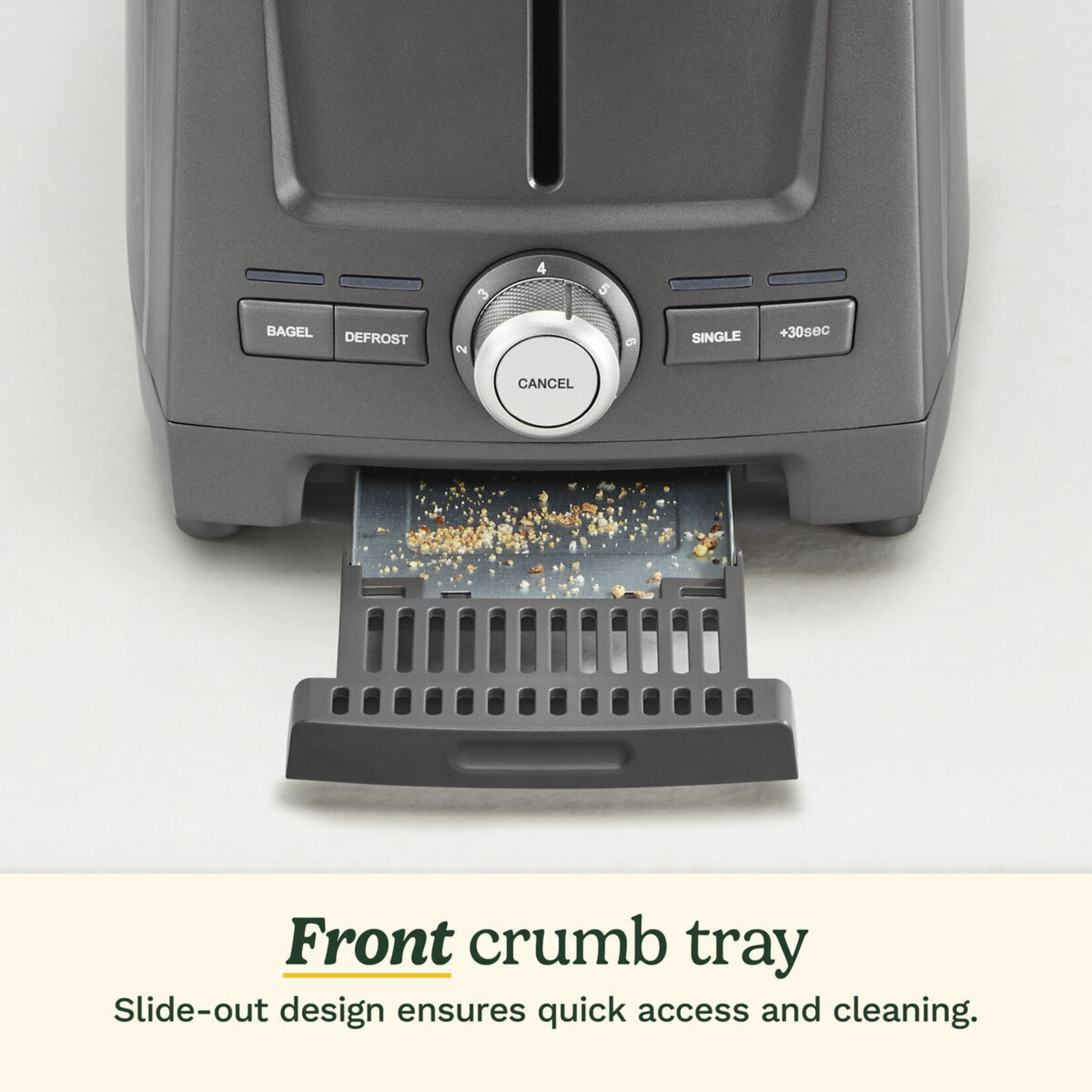 CUISINART Grille-pain 2 tranches larges