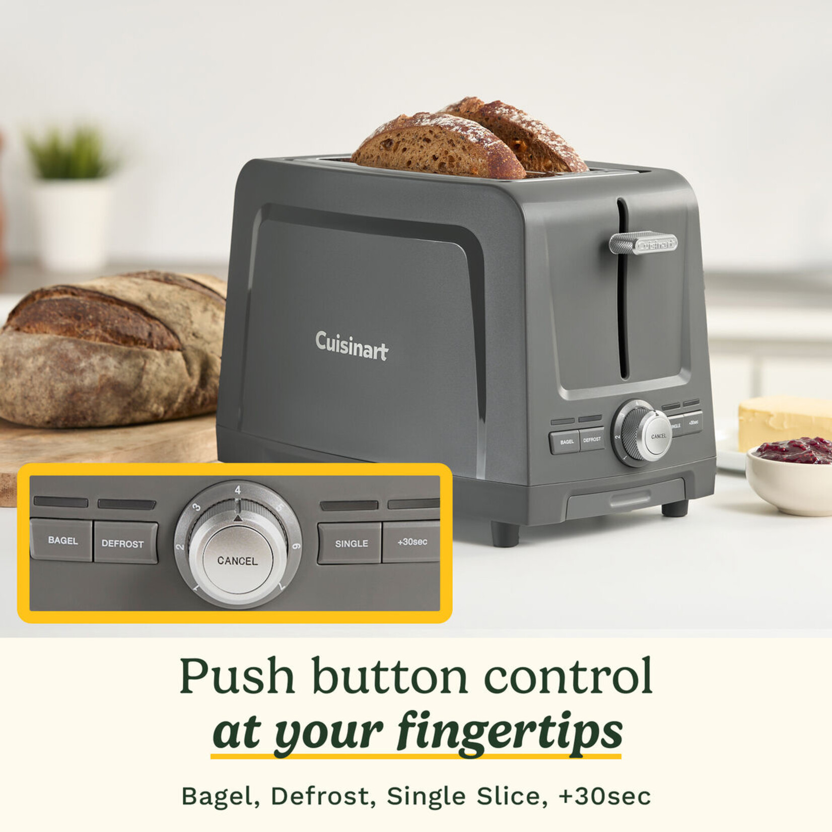 CUISINART 2-Slice XL Slot Toaster