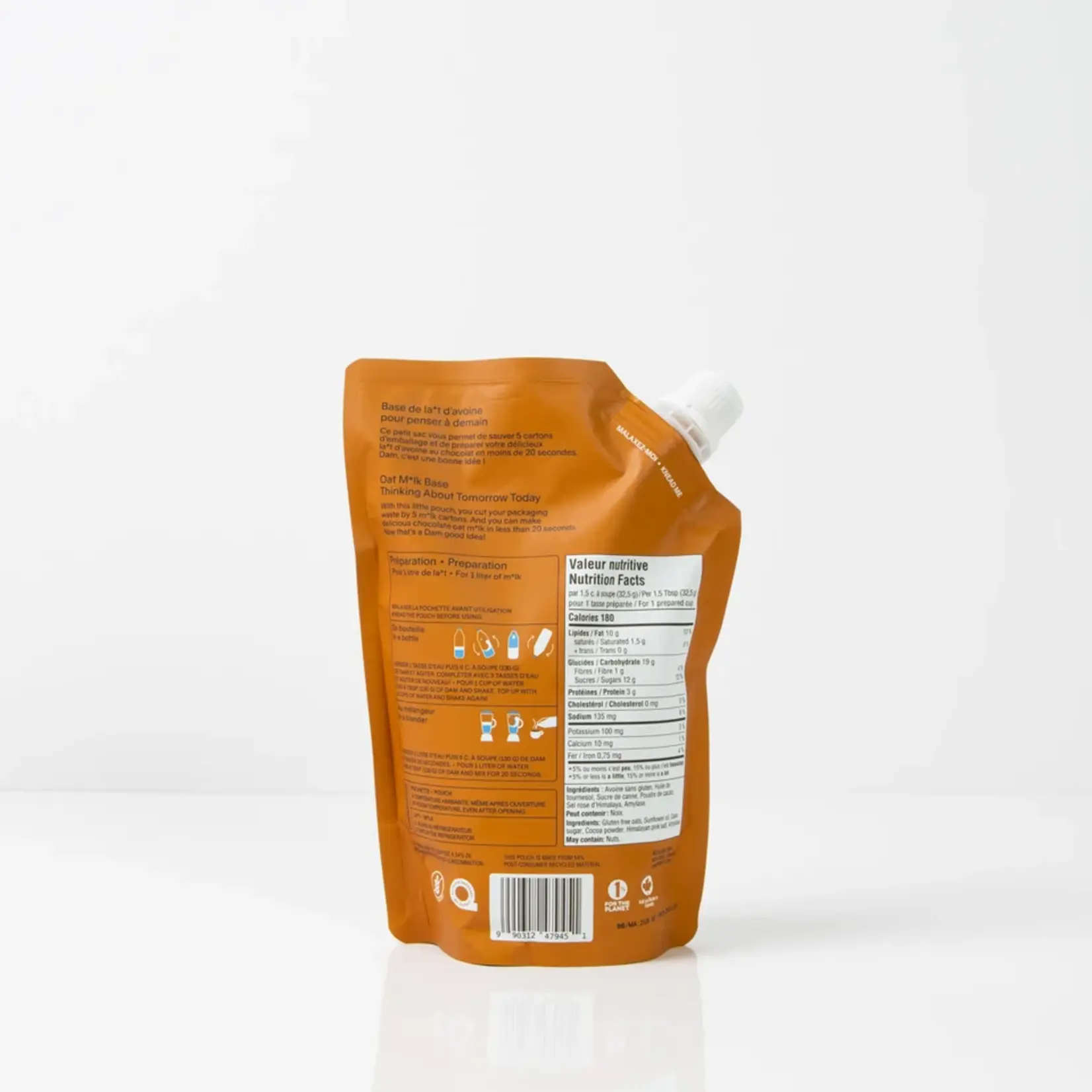 DAM Boisson Avoine Chocolat 5L