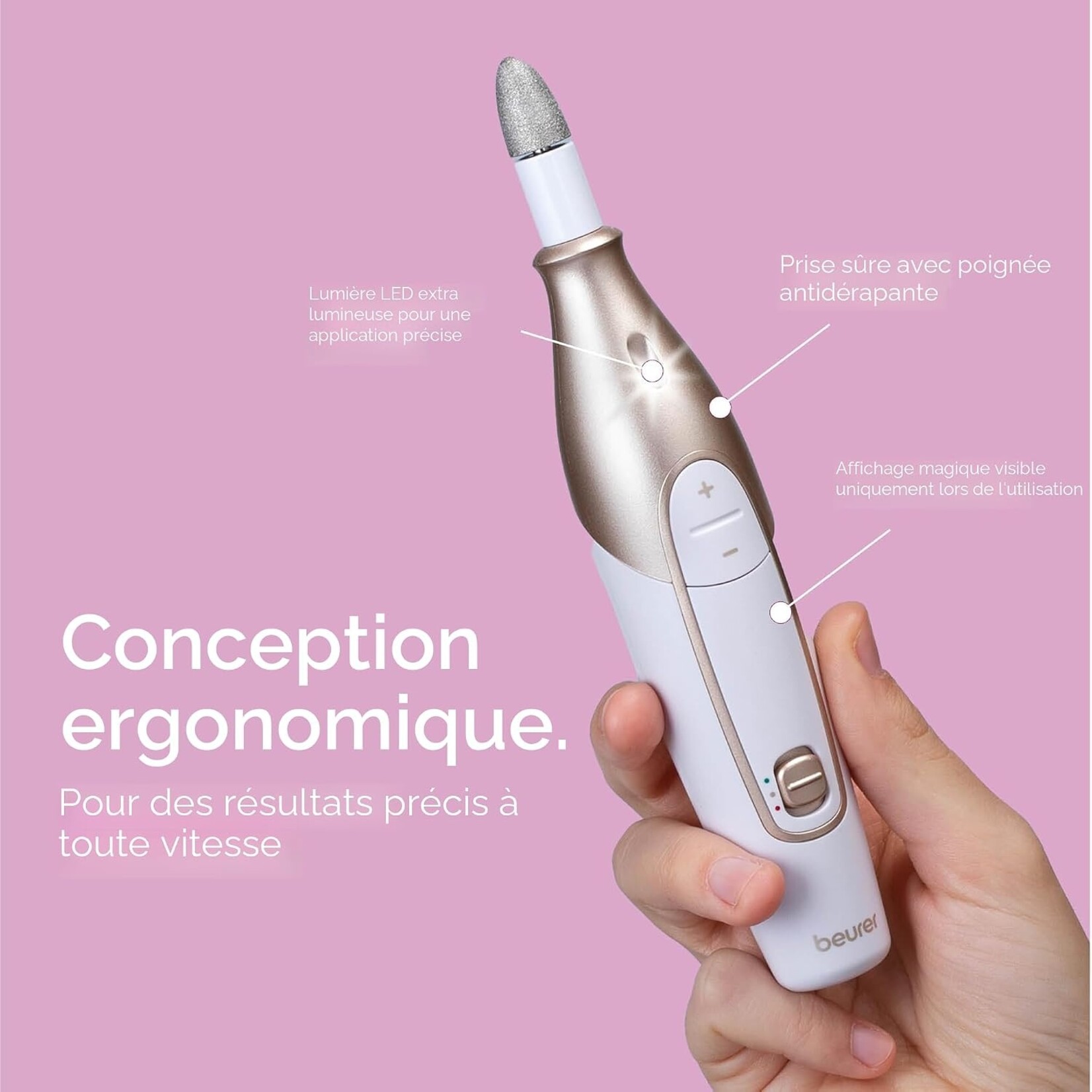 BEURER Set de Manucure Rechargeable - MP64