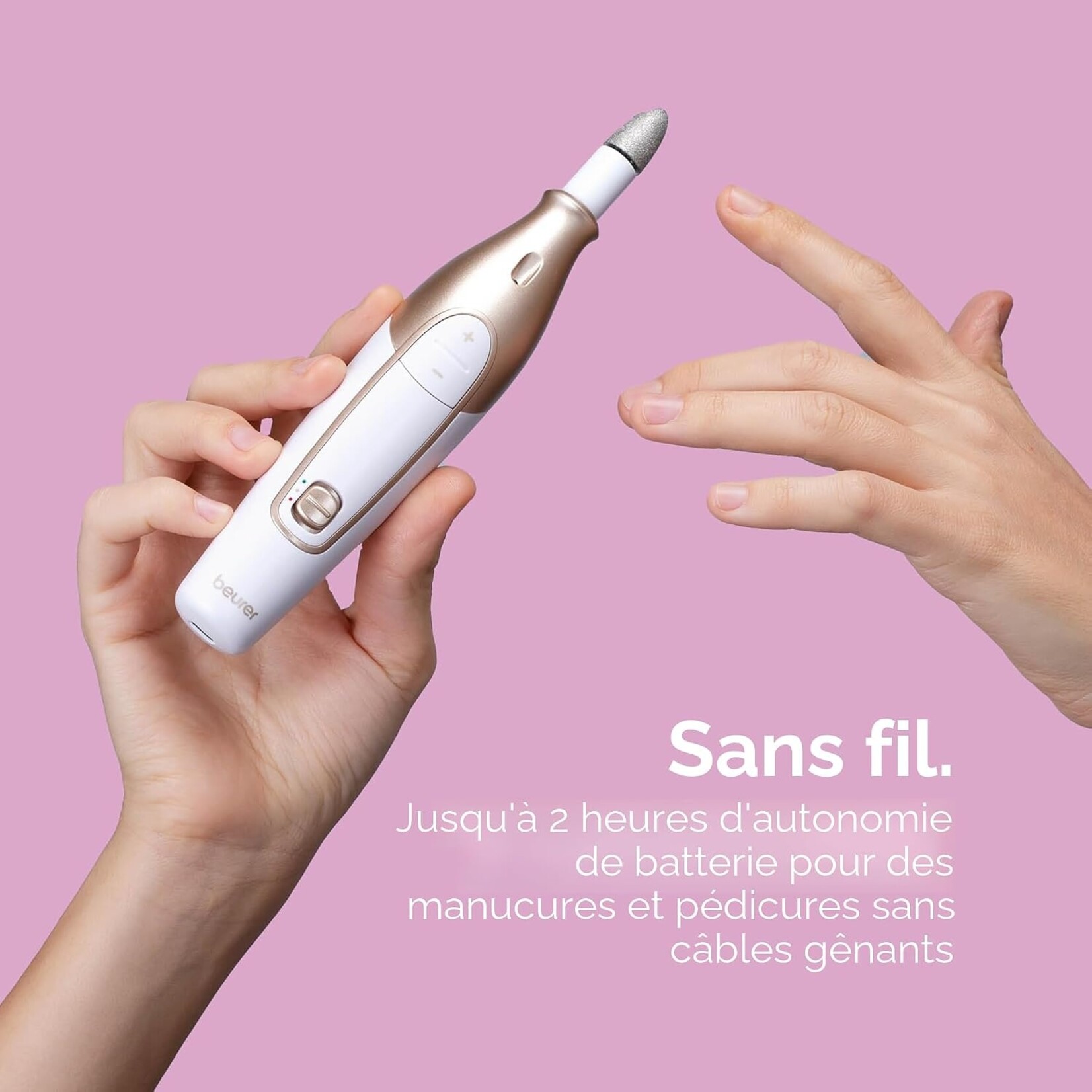 BEURER Set de Manucure Rechargeable - MP64