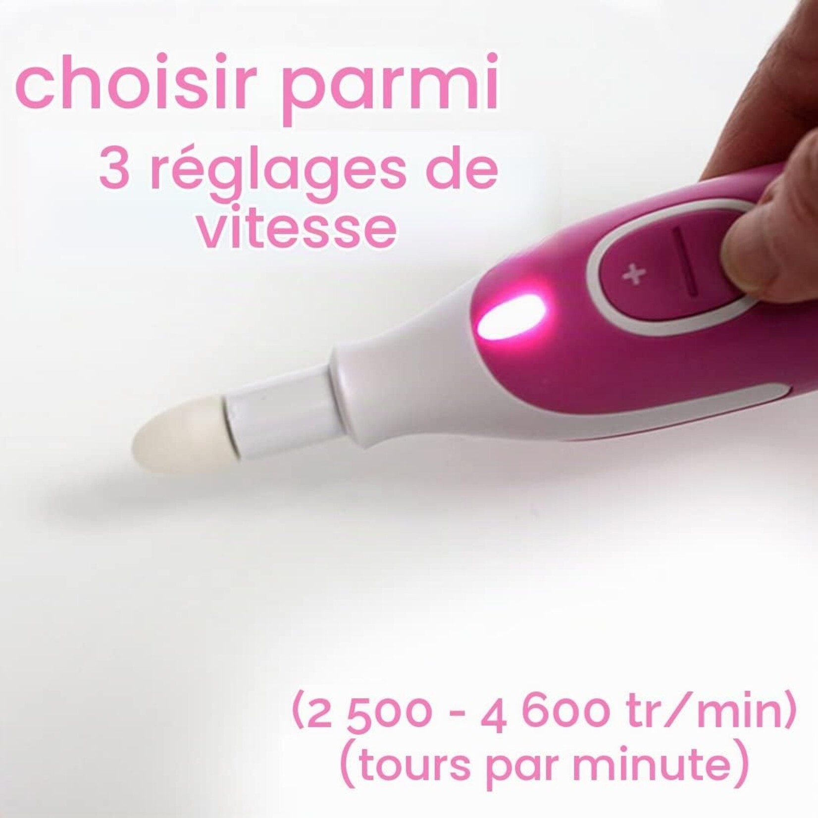 BEURER Set de Manucure Rose 18 Pièces - MP44