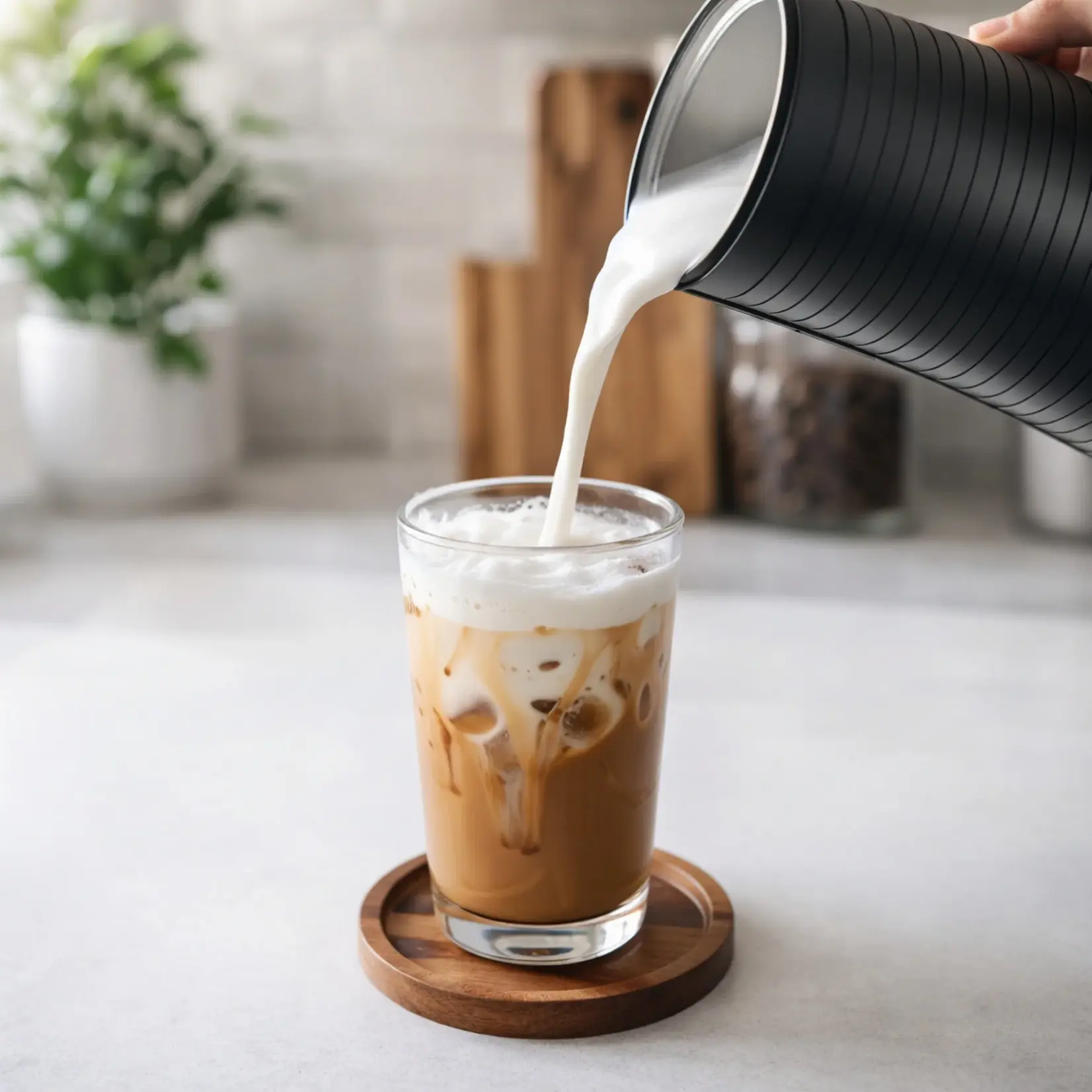 JS GOURMET Electric milk frother