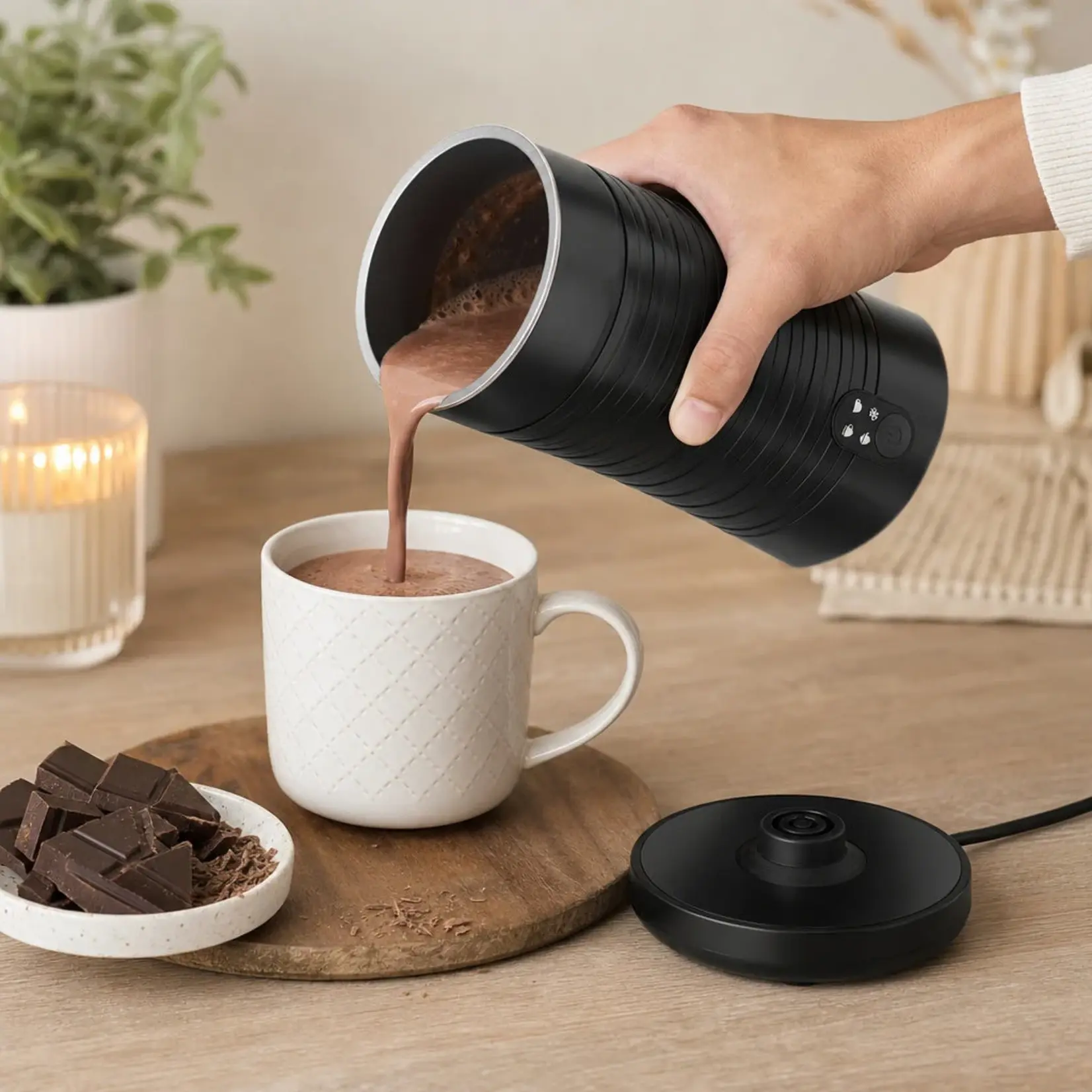 JS GOURMET Electric milk frother