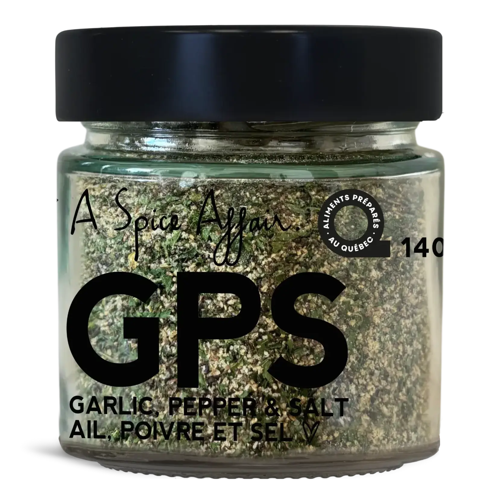 SPICE AFFAIR Assaisonnement GPS Ail Poivre et Sel 140G