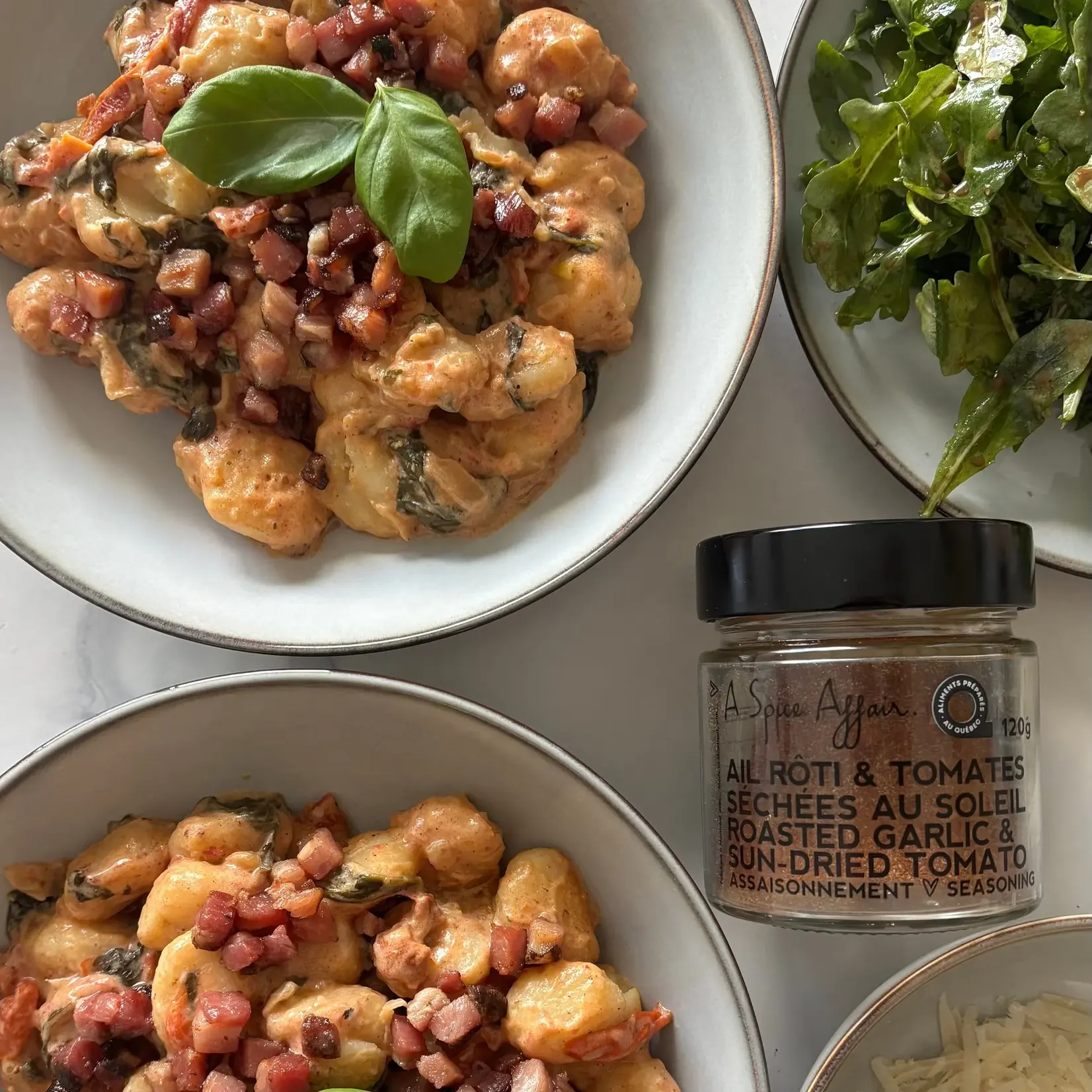 SPICE AFFAIR Assaisonnement Ail Rôti et Tomates Séchées 120G