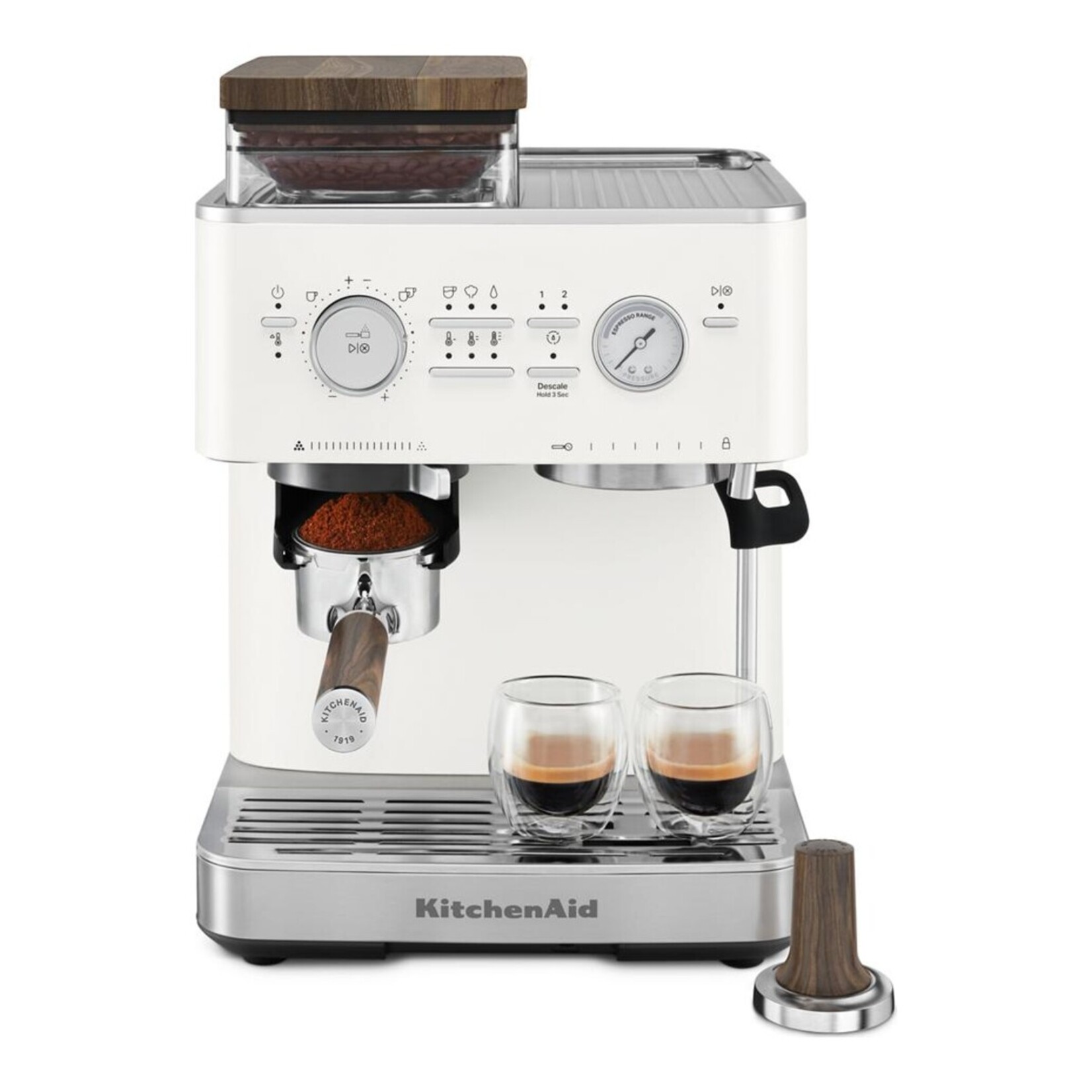 KITCHENAID Walnut Wood Espresso Accessory Kit