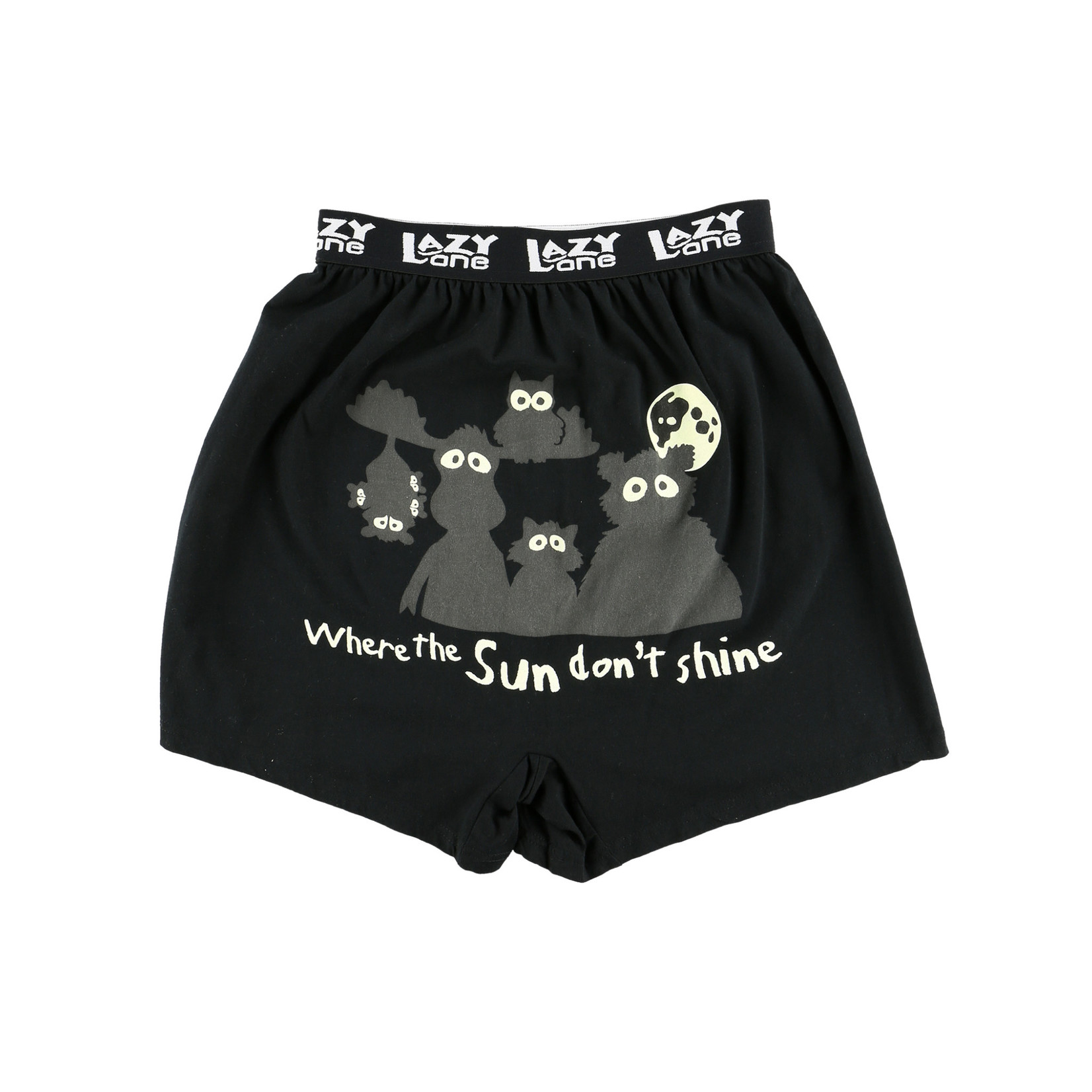 Lazy One Sun Don't Shine Critters Boxer (XXL left)