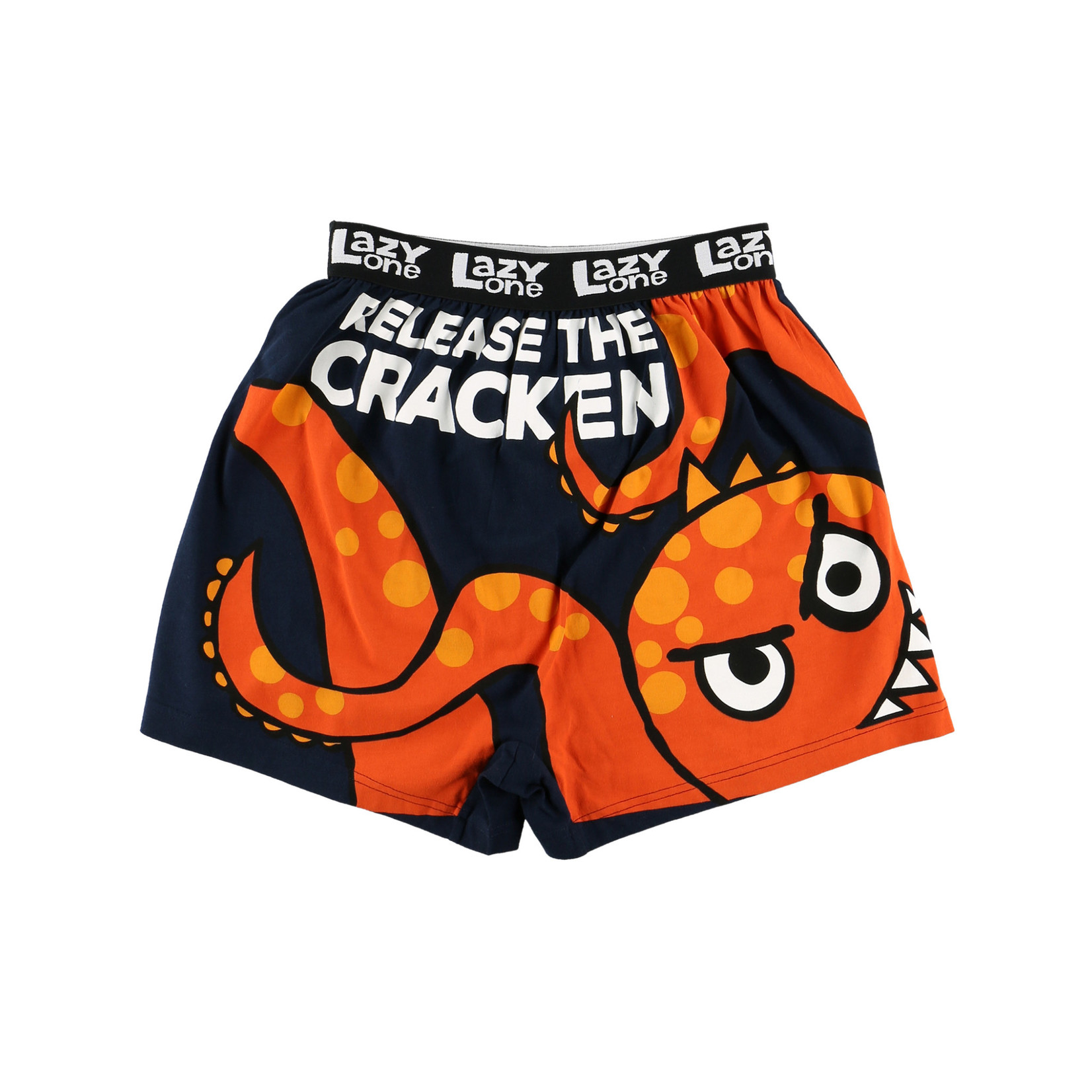 Lazy One (DNR) Release The Cracken Men's Octopus Funny Boxer