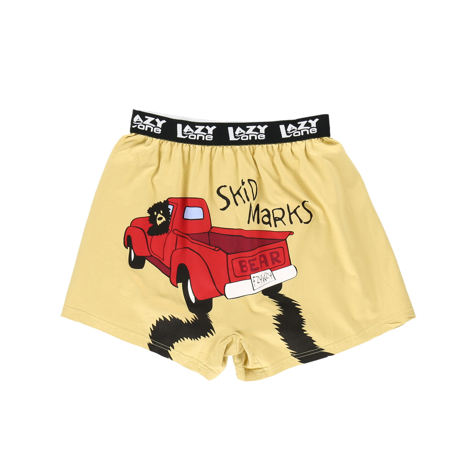 Lazy One Skid Marks Men's Funny Boxer