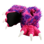 Lazy One Pink Monster Paw Slipper