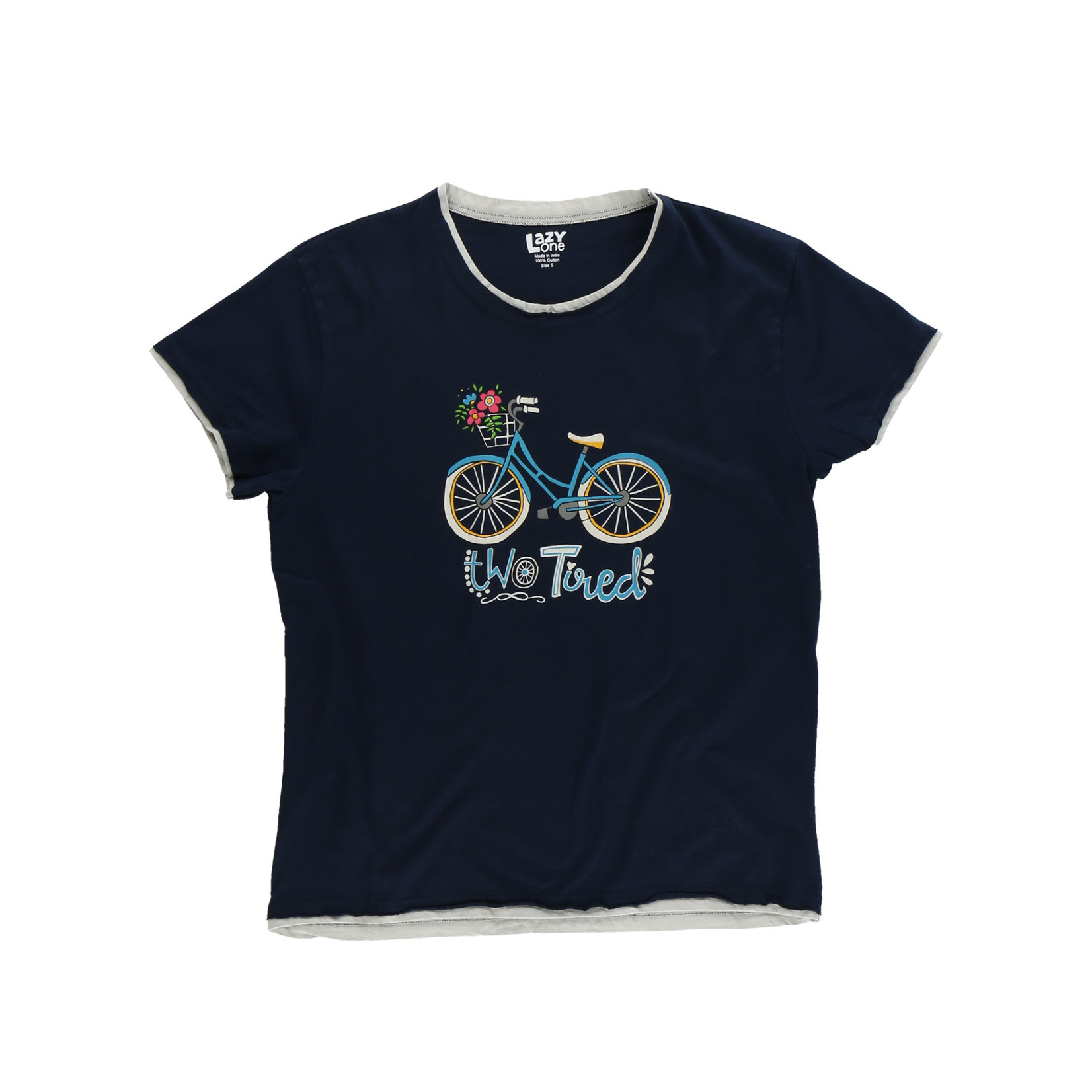 Lazy One (DNR) Two Tired Women's Regular Fit Bicycle PJ Tee