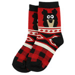 Lazy One Cabin Bear Kid's Sock