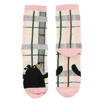 Lazy One ^Bear Hug Pink Kid's Sock